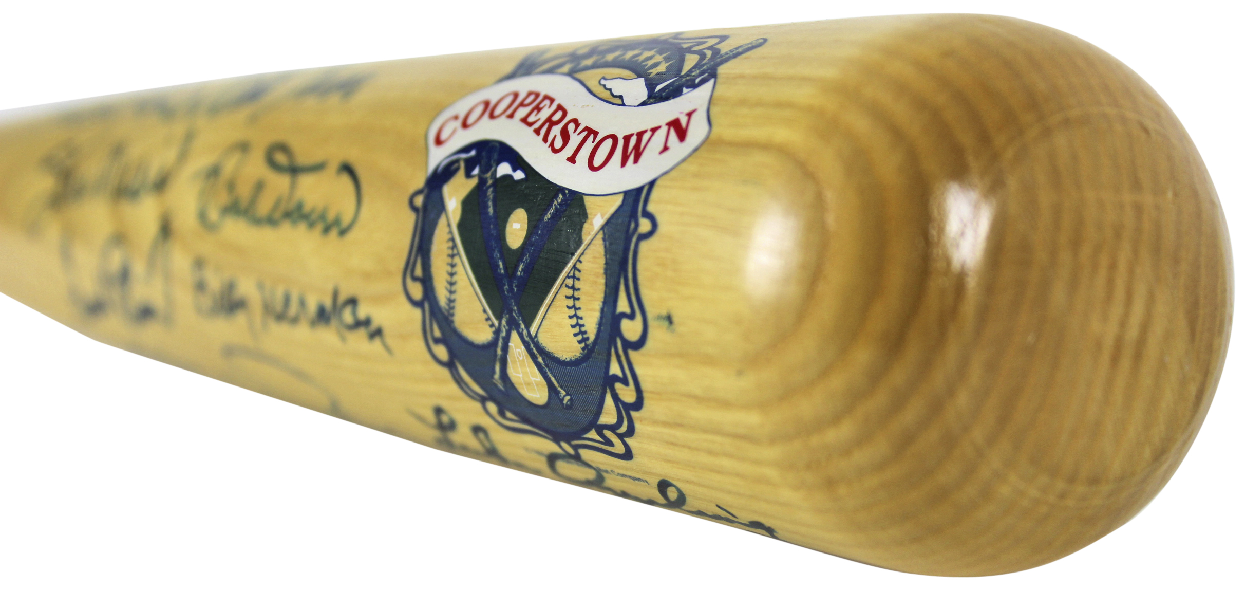 Cooperstown Baseball Bat Signed by (20) with Brooks Robinson, Monte Irvin, Stan Musial, Bobby Doerr (Beckett COA) at PristineAuction.com Cooperstown Baseball Bat Signed by (20) with Brooks Robinson, Monte Irvin, Stan Musial, Bobby Doerr (Beckett COA) at PristineAuction.com