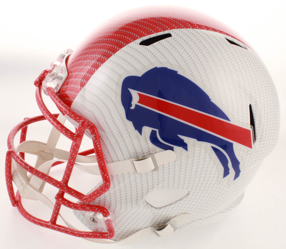 Josh Allen Signed Bills Full-Size Hydro-Dipped Speed Helmet (Beckett COA) at PristineAuction.com Josh Allen Signed Bills Full-Size Hydro-Dipped Speed Helmet (Beckett COA) at PristineAuction.com