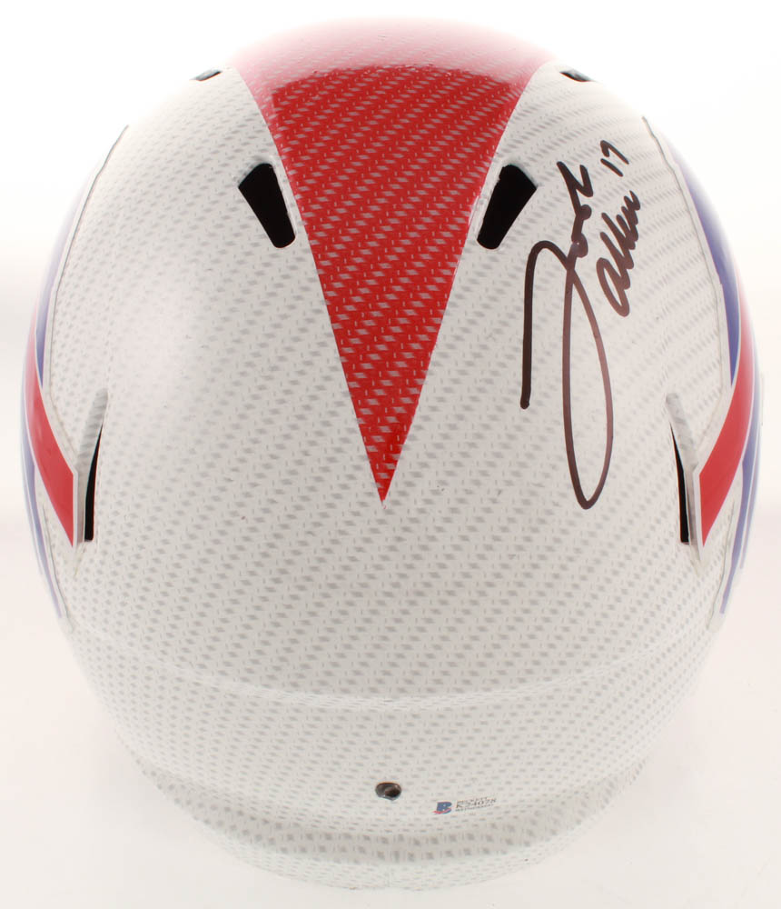 Josh Allen Signed Bills Full-Size Hydro-Dipped Speed Helmet (Beckett COA) at PristineAuction.com Josh Allen Signed Bills Full-Size Hydro-Dipped Speed Helmet (Beckett COA) at PristineAuction.com
