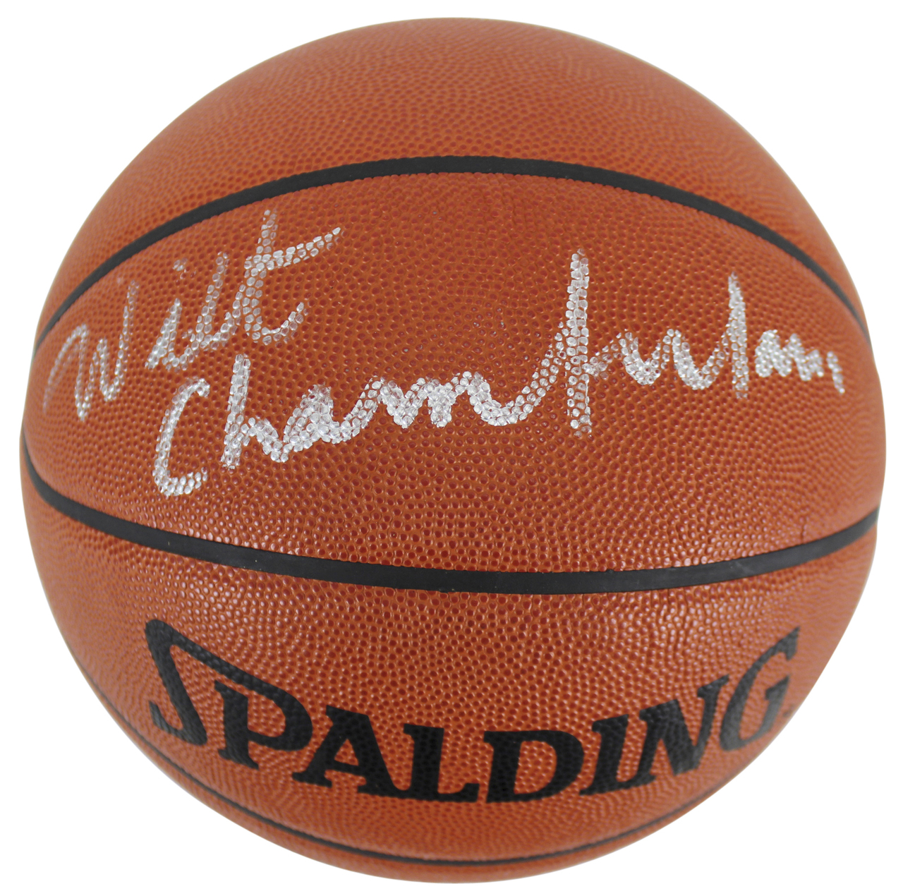 Wilt Chamberlain Signed NBA Game Ball Basketball (Beckett LOA) at PristineAuction.com Wilt Chamberlain Signed NBA Game Ball Basketball (Beckett LOA) at PristineAuction.com