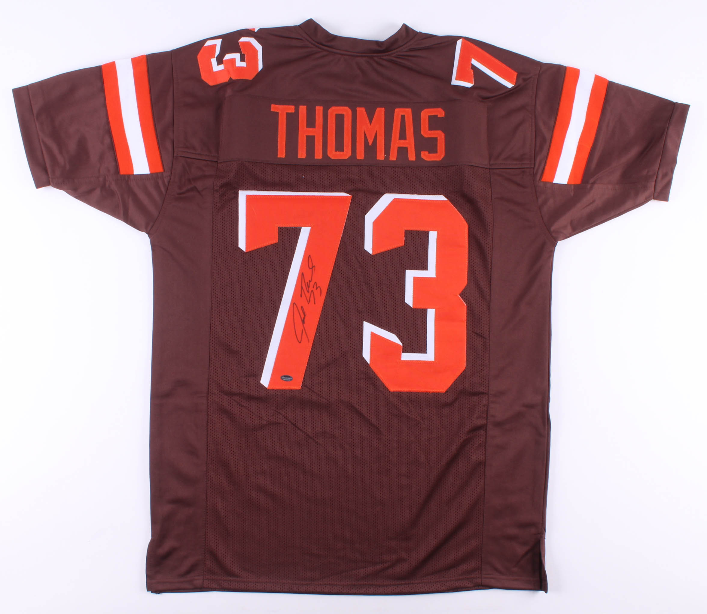 Joe Thomas Signed Jersey (Schwartz COA) at PristineAuction.com Joe Thomas Signed Jersey (Schwartz COA) at PristineAuction.com