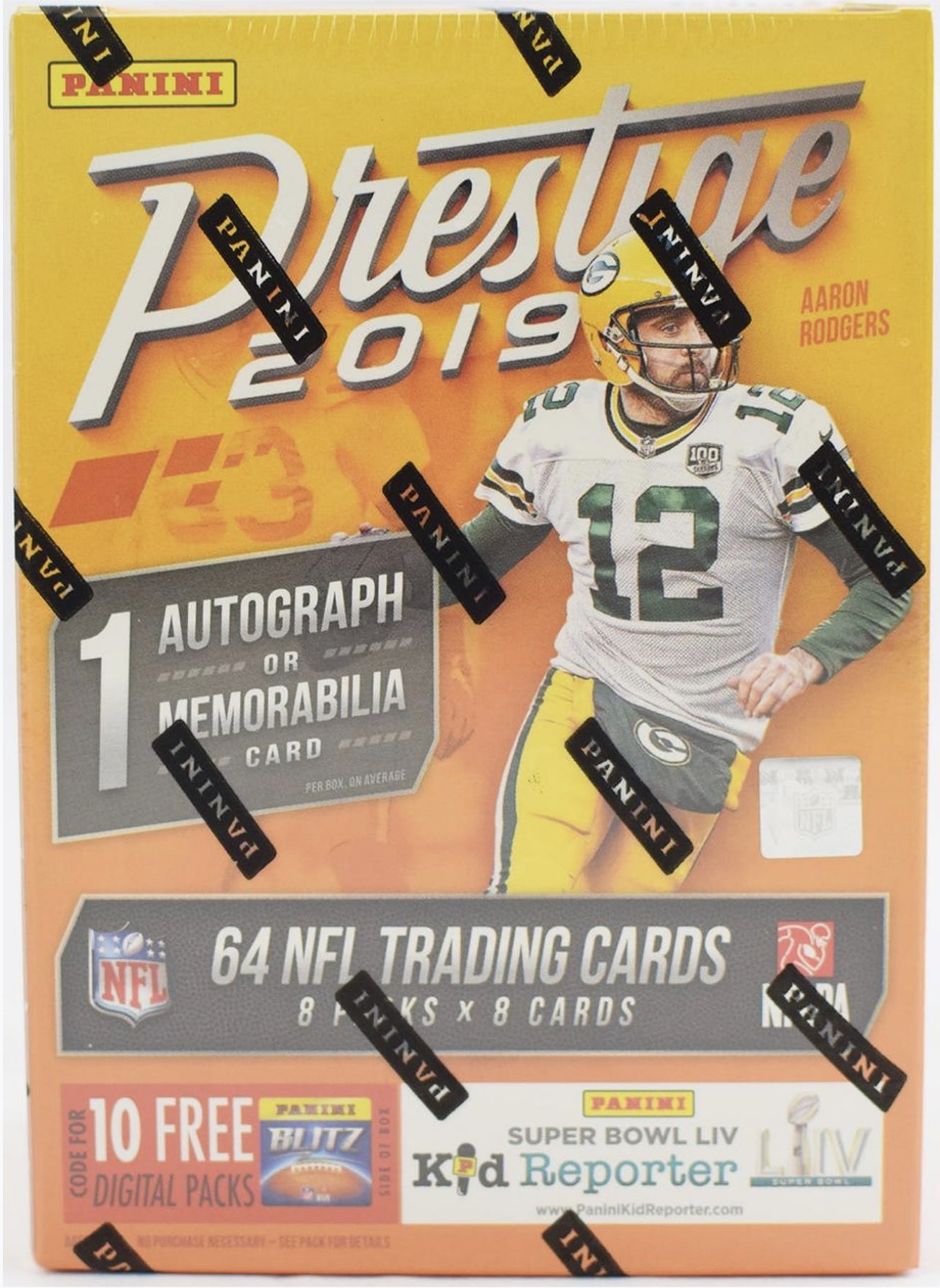 2019 Panini Prestige Football Blaster Box of (8) Packs at PristineAuction.com 2019 Panini Prestige Football Blaster Box of (8) Packs at PristineAuction.com