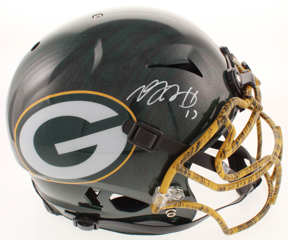 Davante Adams Signed Packers Full-Size Authentic On-Field Hydro-Dipped Vengeance Helmet (JSA COA) at PristineAuction.com Davante Adams Signed Packers Full-Size Authentic On-Field Hydro-Dipped Vengeance Helmet (JSA COA) at PristineAuction.com