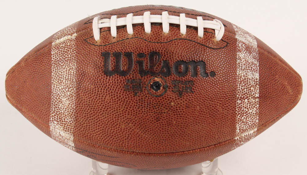 Walter Payton Signed Official Intercollegiate TD Football with Display Case (JSA LOA) at PristineAuction.com Walter Payton Signed Official Intercollegiate TD Football with Display Case (JSA LOA) at PristineAuction.com