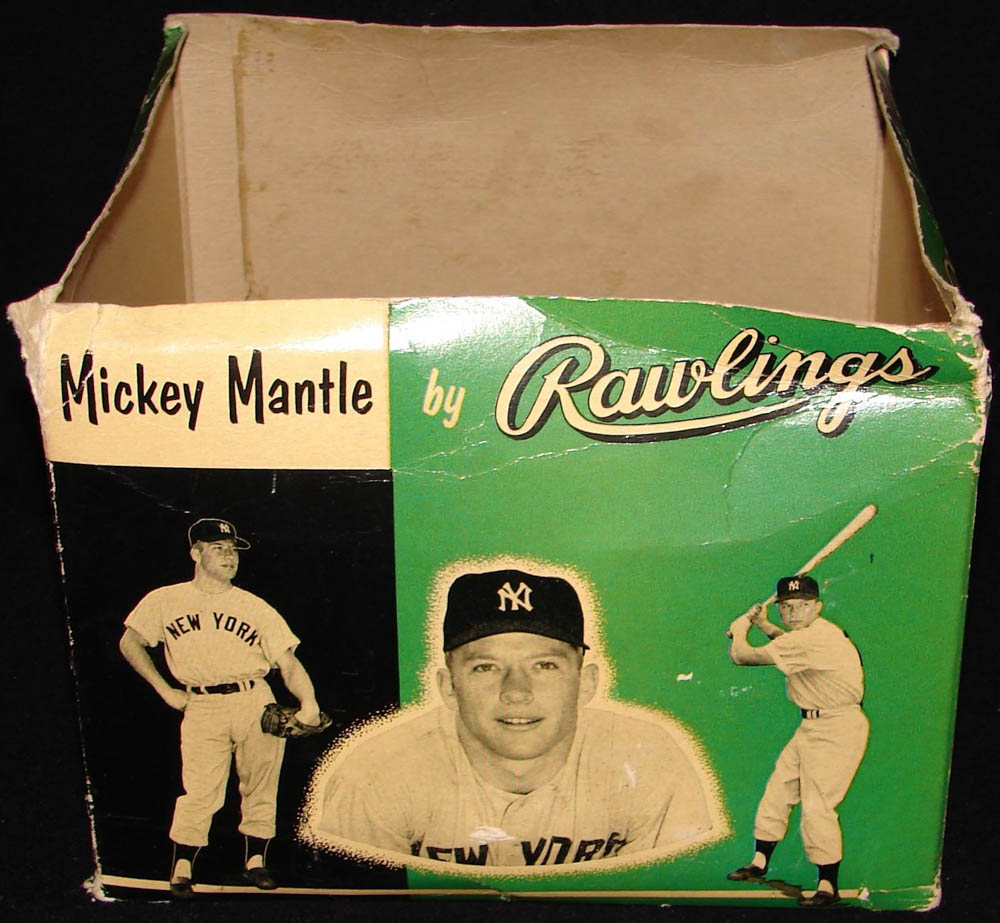 1963 Vintage Rawlings Mickey Mantle MM8 Baseball Glove Box Pristine