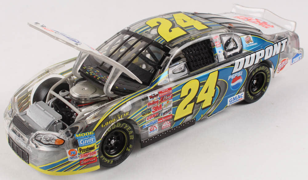 Jeff Gordon LE #24 DuPont / 200th Anniversary Celebration 2002 Monte Carlo 1:24 Scale Die Cast Car at PristineAuction.com Jeff Gordon LE #24 DuPont / 200th Anniversary Celebration 2002 Monte Carlo 1:24 Scale Die Cast Car at PristineAuction.com