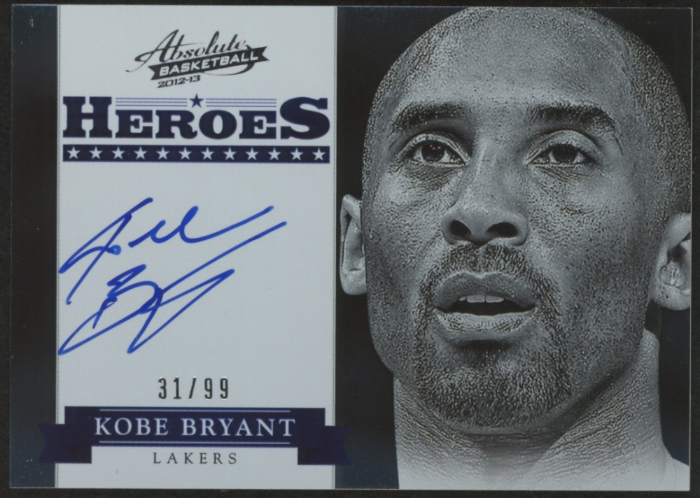 Kobe Bryant 2012-13 Absolute Heroes Autographs #1