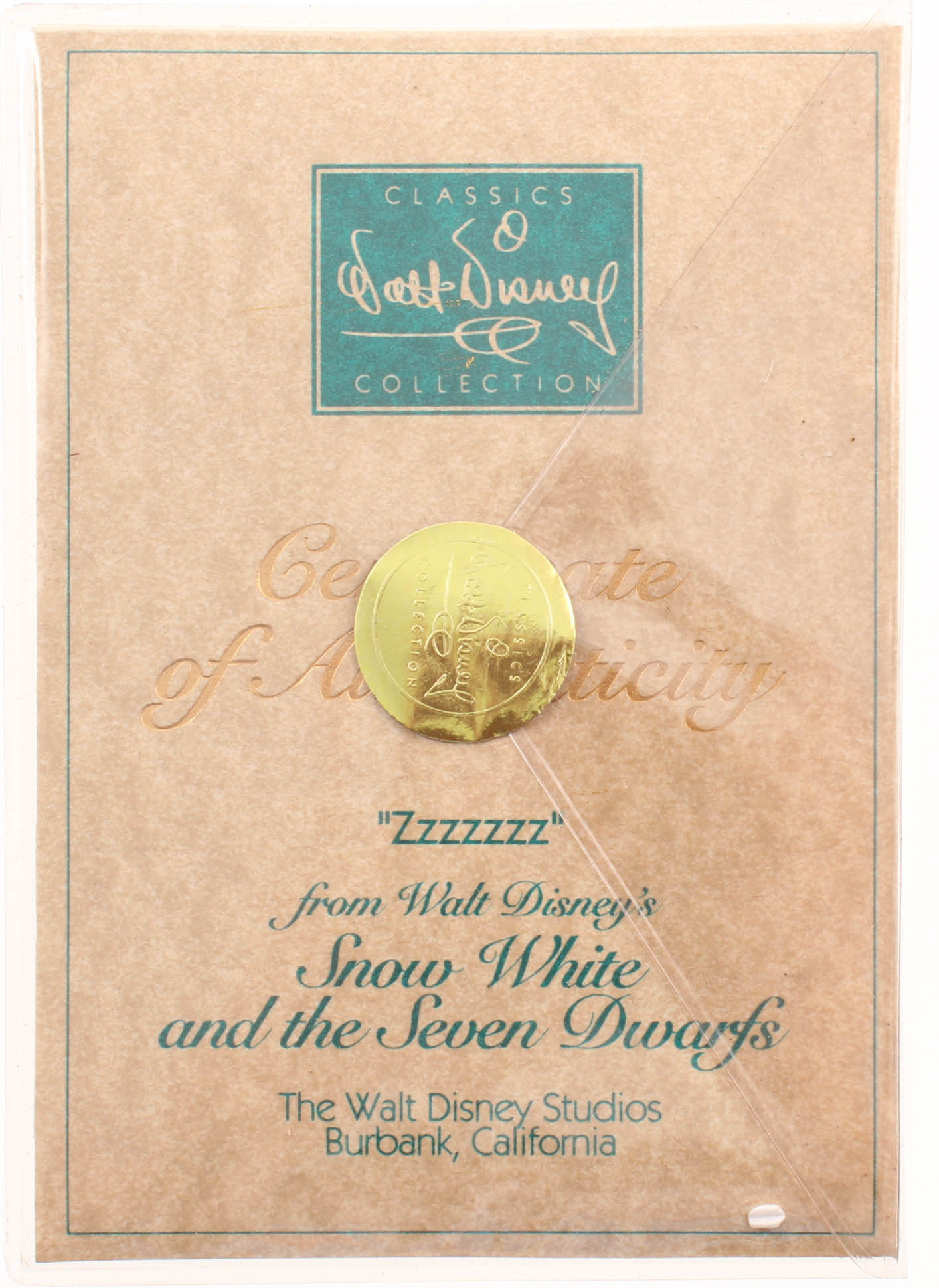 "Snow White & The Seven Dwarfs" Sleepy "Zzzzzzz" Walt Disney's Classics Collections Ceramic Sculpture Figurine at PristineAuction.com "Snow White & The Seven Dwarfs" Sleepy "Zzzzzzz" Walt Disney's Classics Collections Ceramic Sculpture Figurine at PristineAuction.com