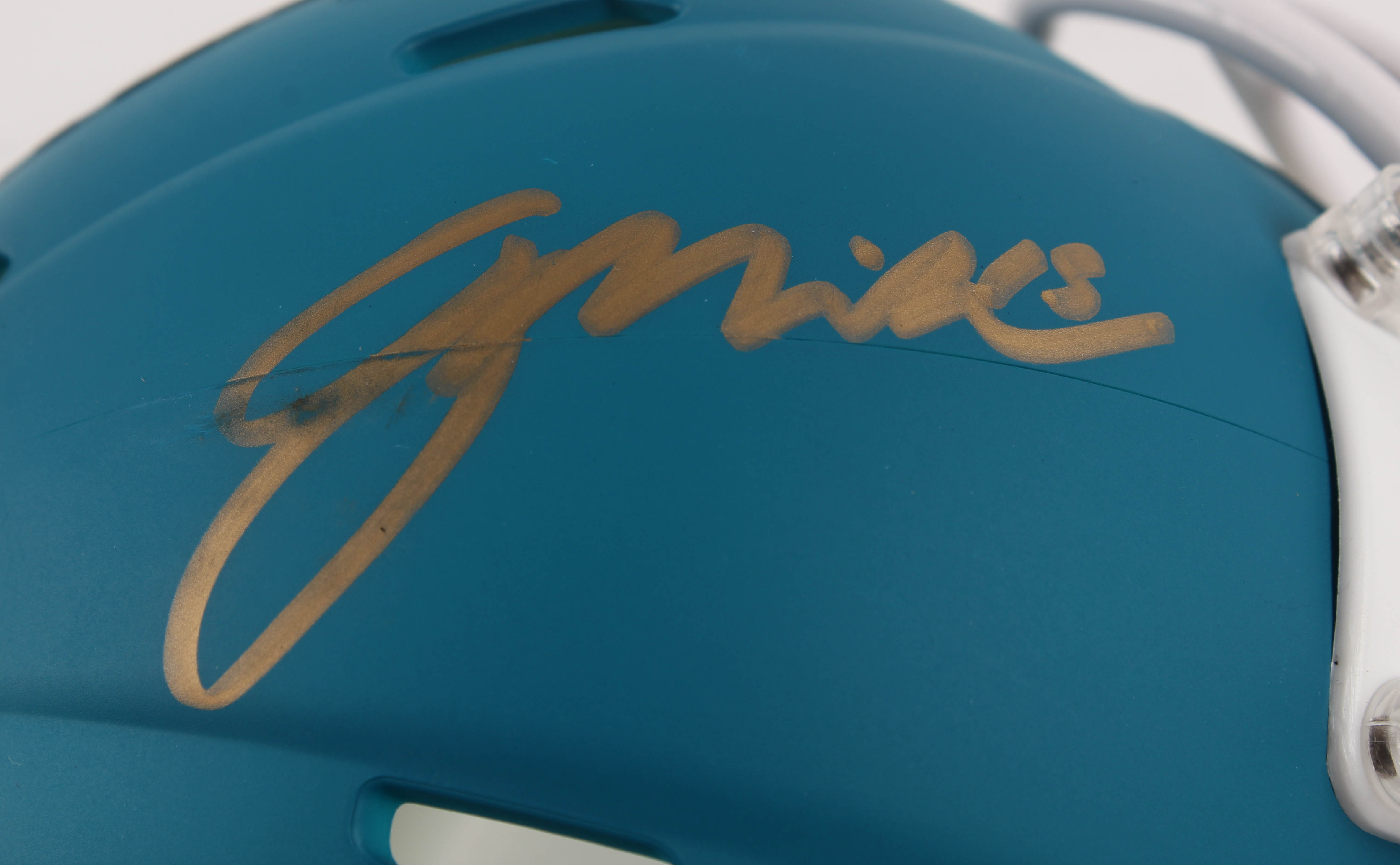 Gardner Minshew Signed Jaguars AMP Alternate Speed Mini Helmet (Beckett COA) at PristineAuction.com Gardner Minshew Signed Jaguars AMP Alternate Speed Mini Helmet (Beckett COA) at PristineAuction.com