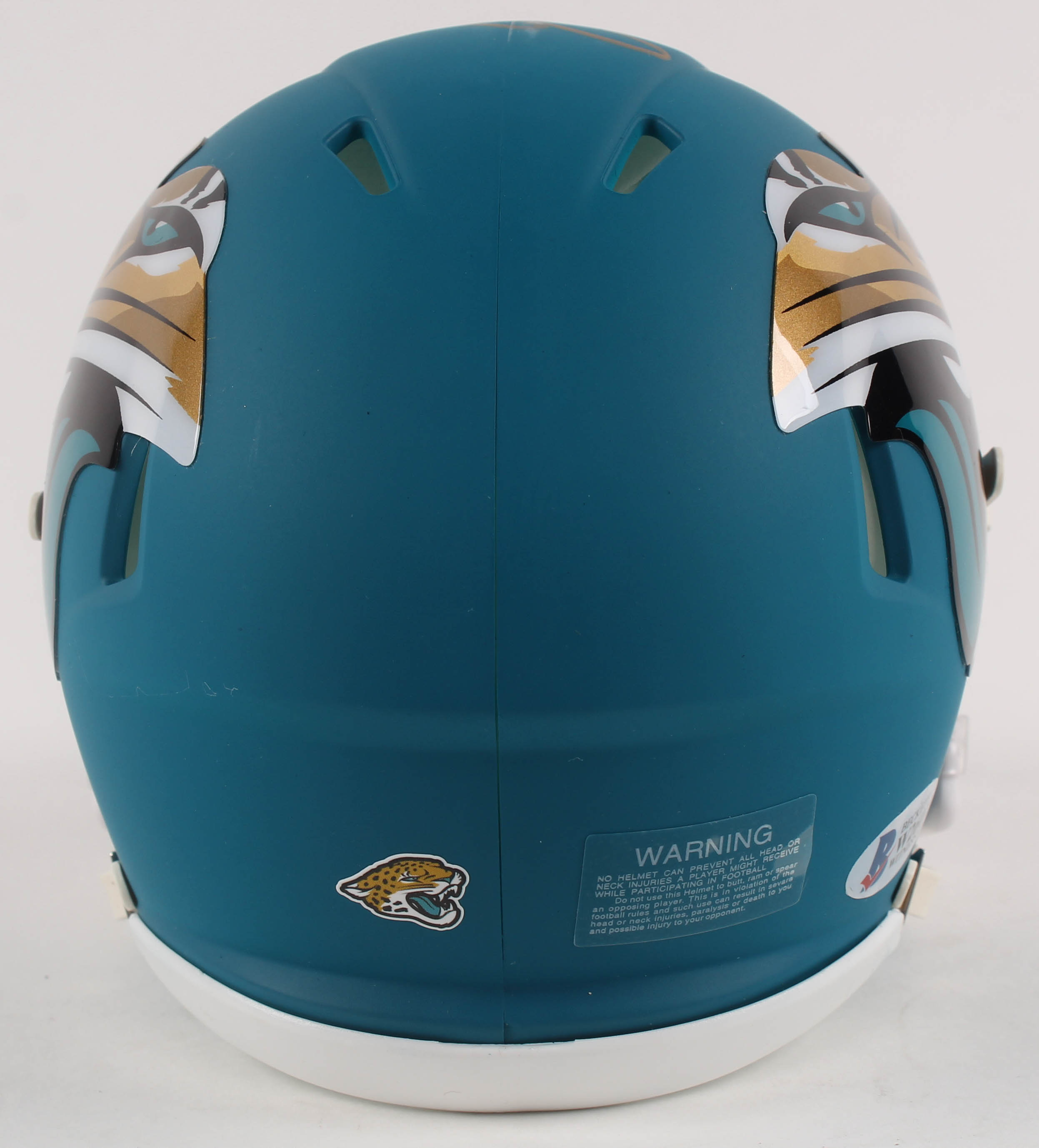 Gardner Minshew Signed Jaguars AMP Alternate Speed Mini Helmet (Beckett COA) at PristineAuction.com Gardner Minshew Signed Jaguars AMP Alternate Speed Mini Helmet (Beckett COA) at PristineAuction.com