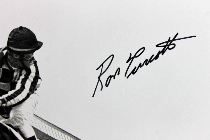 Ron Turcotte Signed 16x20 Photo with Secretariat (PSA) at PristineAuction.com Ron Turcotte Signed 16x20 Photo with Secretariat (PSA) at PristineAuction.com