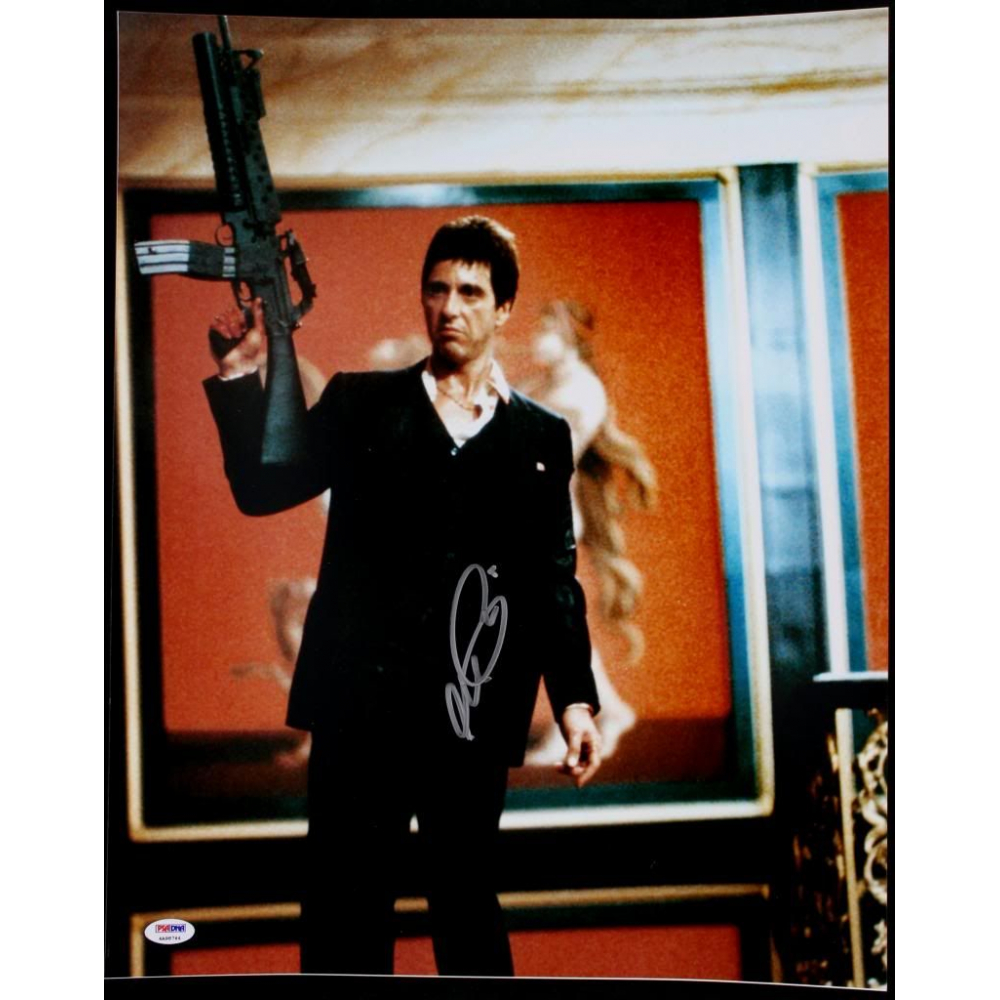 Al Pacino Signed "Scarface" 16x20 Photo (PSA COA) | Pristine Auction