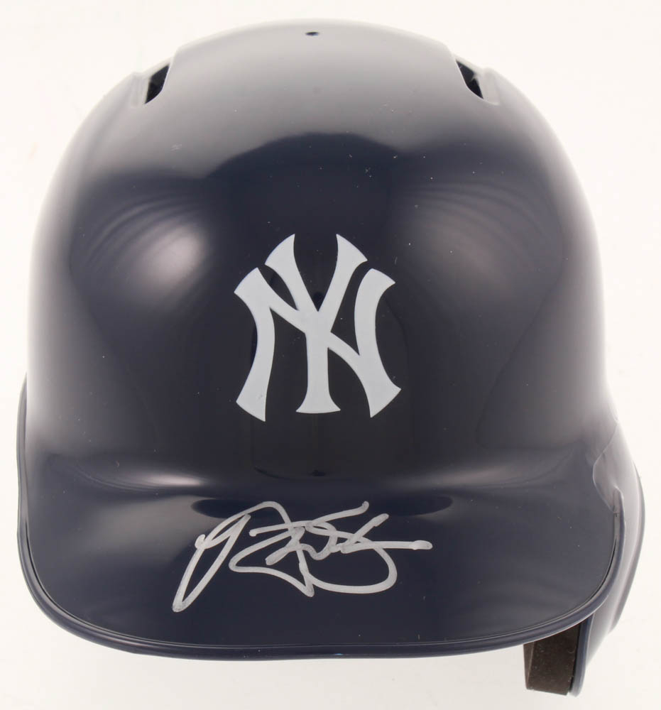 Nick Solak Signed Yankees Mini Batting Helmet (JSA COA) Pristine Auction