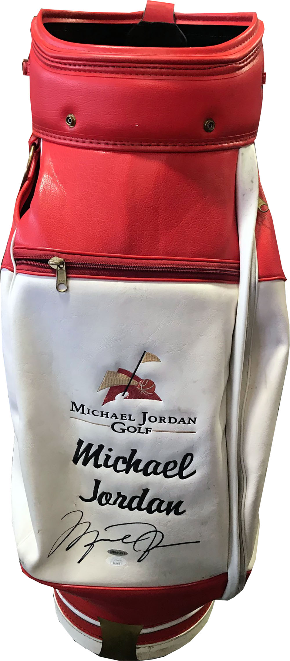 Michael Jordan Signed Wilson Used Golf Bag (JSA LOA & UDA COA) at PristineAuction.com Michael Jordan Signed Wilson Used Golf Bag (JSA LOA & UDA COA) at PristineAuction.com