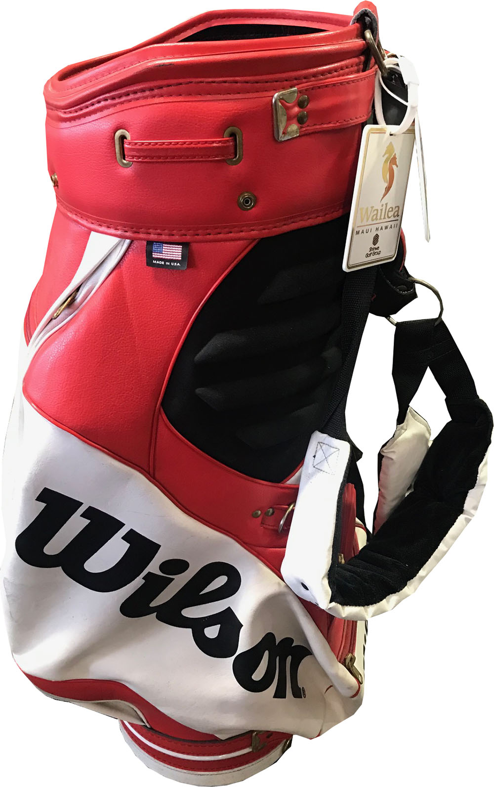 Michael Jordan Signed Wilson Used Golf Bag (JSA LOA & UDA COA) at PristineAuction.com Michael Jordan Signed Wilson Used Golf Bag (JSA LOA & UDA COA) at PristineAuction.com