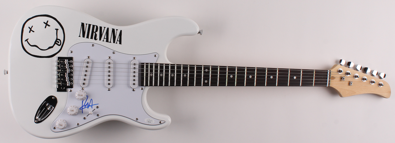 Pat Smear Signed 39" Nirvana Electric Guitar (JSA COA) at PristineAuction.com Pat Smear Signed 39" Nirvana Electric Guitar (JSA COA) at PristineAuction.com