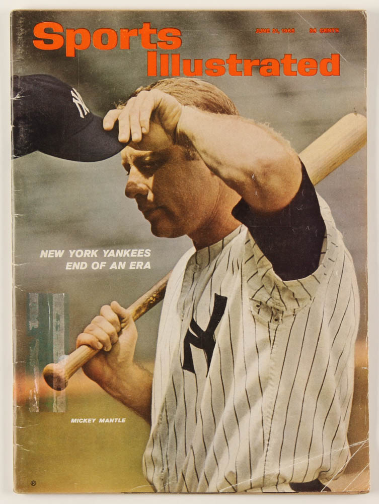 1965 Sports Illustrated Magazine with Mickey Mantle Cover at PristineAuction.com 1965 Sports Illustrated Magazine with Mickey Mantle Cover at PristineAuction.com