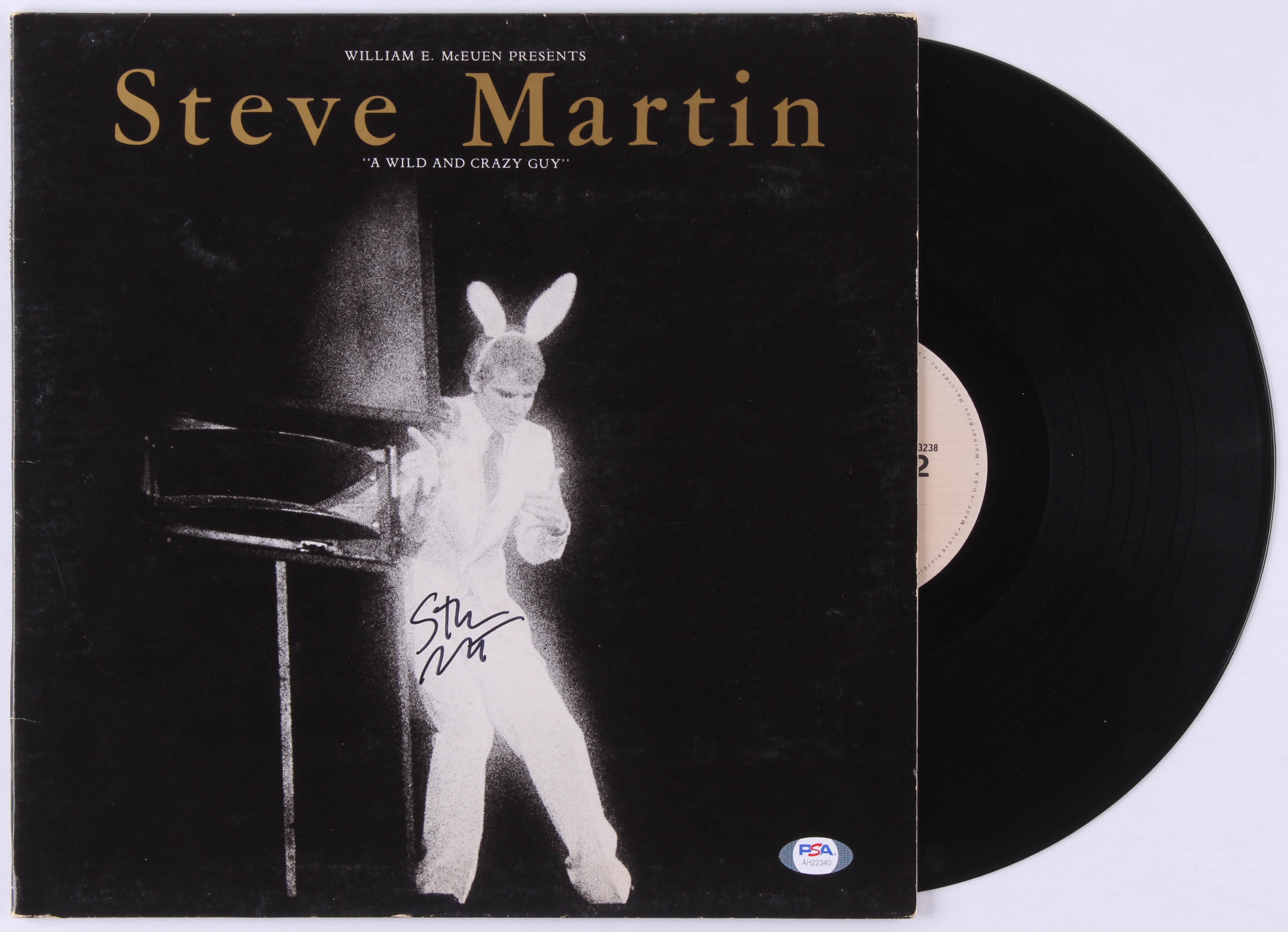 Steve Martin Signed "A Wild & Crazy Guy" Vinyl Record Album (PSA Hologram) at PristineAuction.com Steve Martin Signed "A Wild & Crazy Guy" Vinyl Record Album (PSA Hologram) at PristineAuction.com