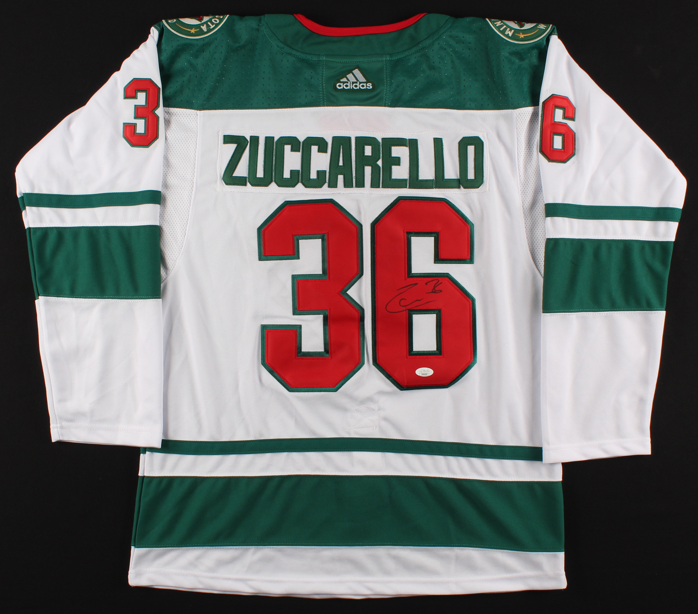 Mats Zuccarello Signed Wild Jersey (JSA COA) at PristineAuction.com Mats Zuccarello Signed Wild Jersey (JSA COA) at PristineAuction.com