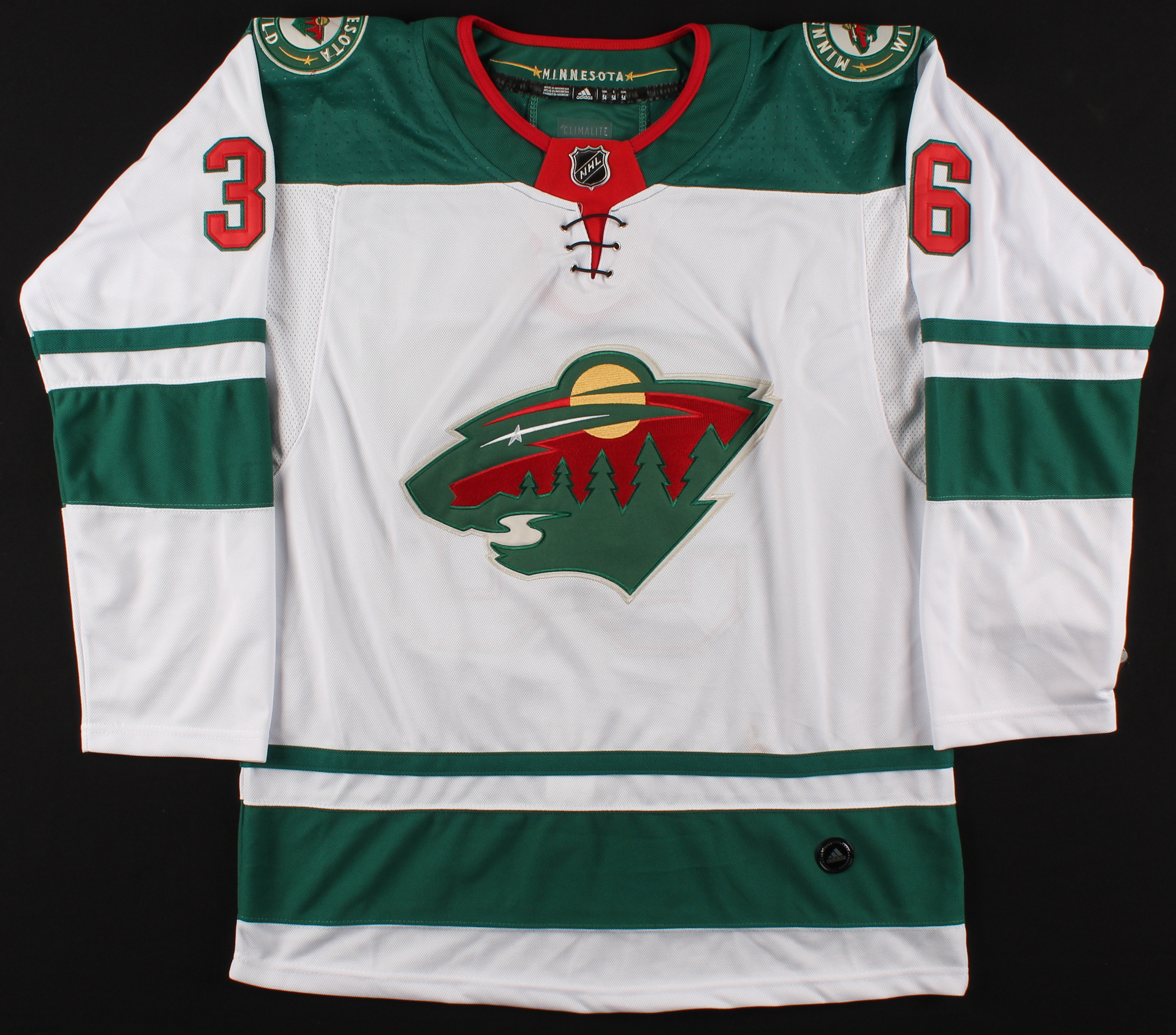 Mats Zuccarello Signed Wild Jersey (JSA COA) at PristineAuction.com Mats Zuccarello Signed Wild Jersey (JSA COA) at PristineAuction.com