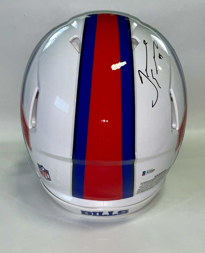 Tremaine Edmunds Signed Buffalo Bills Full-Size Authentic On-Field Speed Helmet (Beckett COA) at PristineAuction.com Tremaine Edmunds Signed Buffalo Bills Full-Size Authentic On-Field Speed Helmet (Beckett COA) at PristineAuction.com