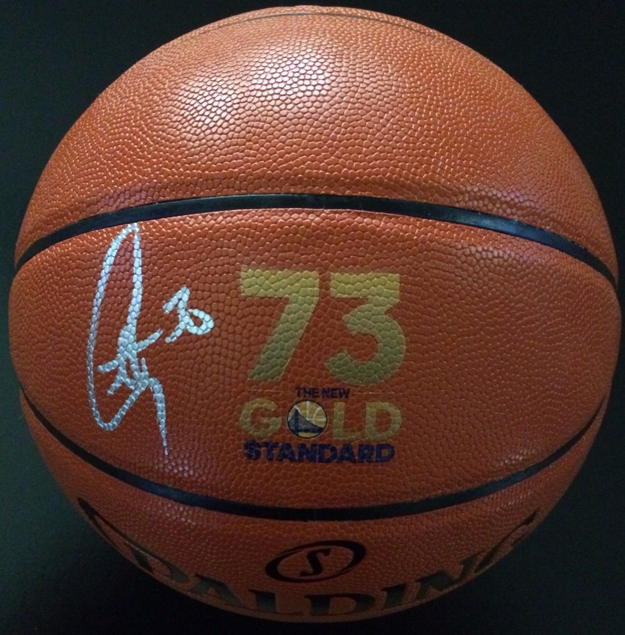 Stephen Curry Signed Warriors Record Logo Basketball with Curve Display (Fanatics Hologram) at PristineAuction.com Stephen Curry Signed Warriors Record Logo Basketball with Curve Display (Fanatics Hologram) at PristineAuction.com