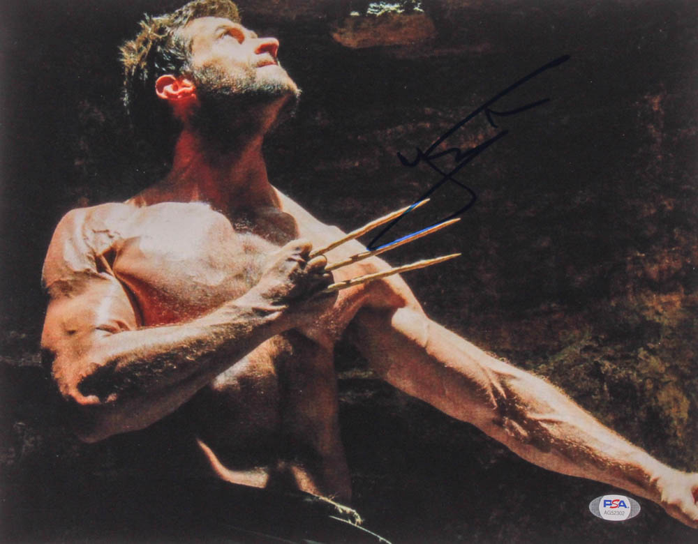 Hugh Jackman Signed "Logan" 11x14 Photo (PSA COA