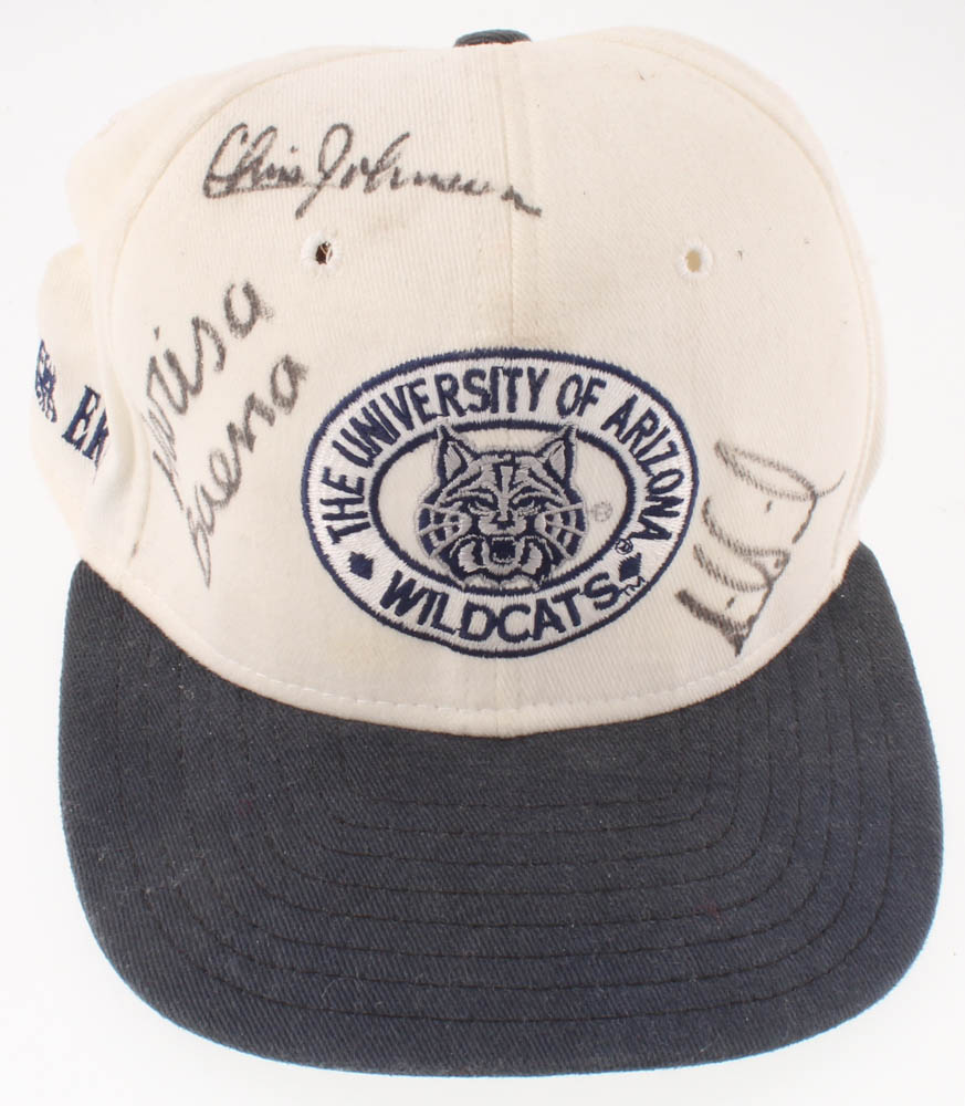 Annika Sorenstam, Marisa Baena & Christa Johnson Signed University of Arizona Hat (JSA COA) at PristineAuction.com Annika Sorenstam, Marisa Baena & Christa Johnson Signed University of Arizona Hat (JSA COA) at PristineAuction.com
