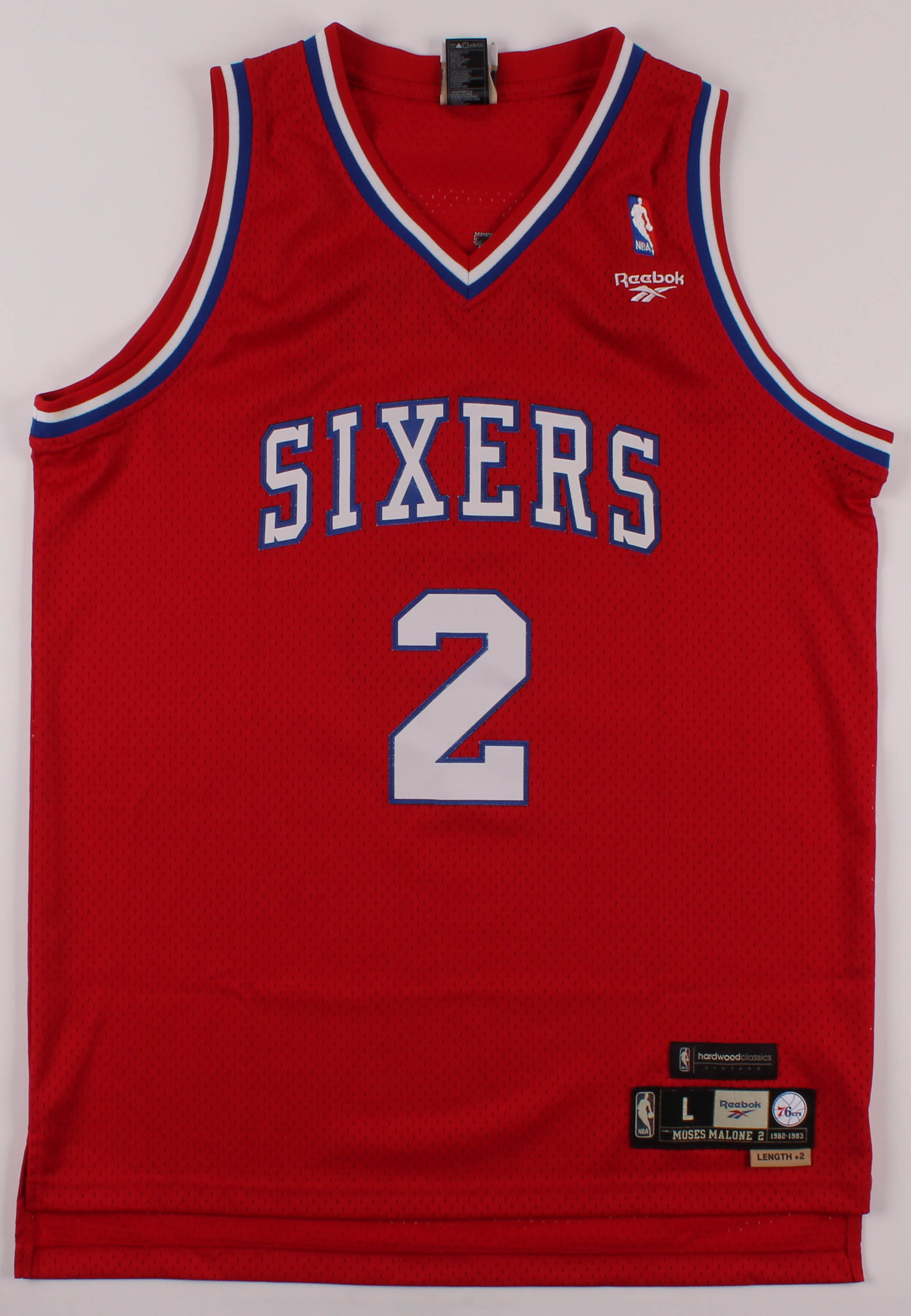 Moses Malone 76ers Jersey at PristineAuction.com Moses Malone 76ers Jersey at PristineAuction.com