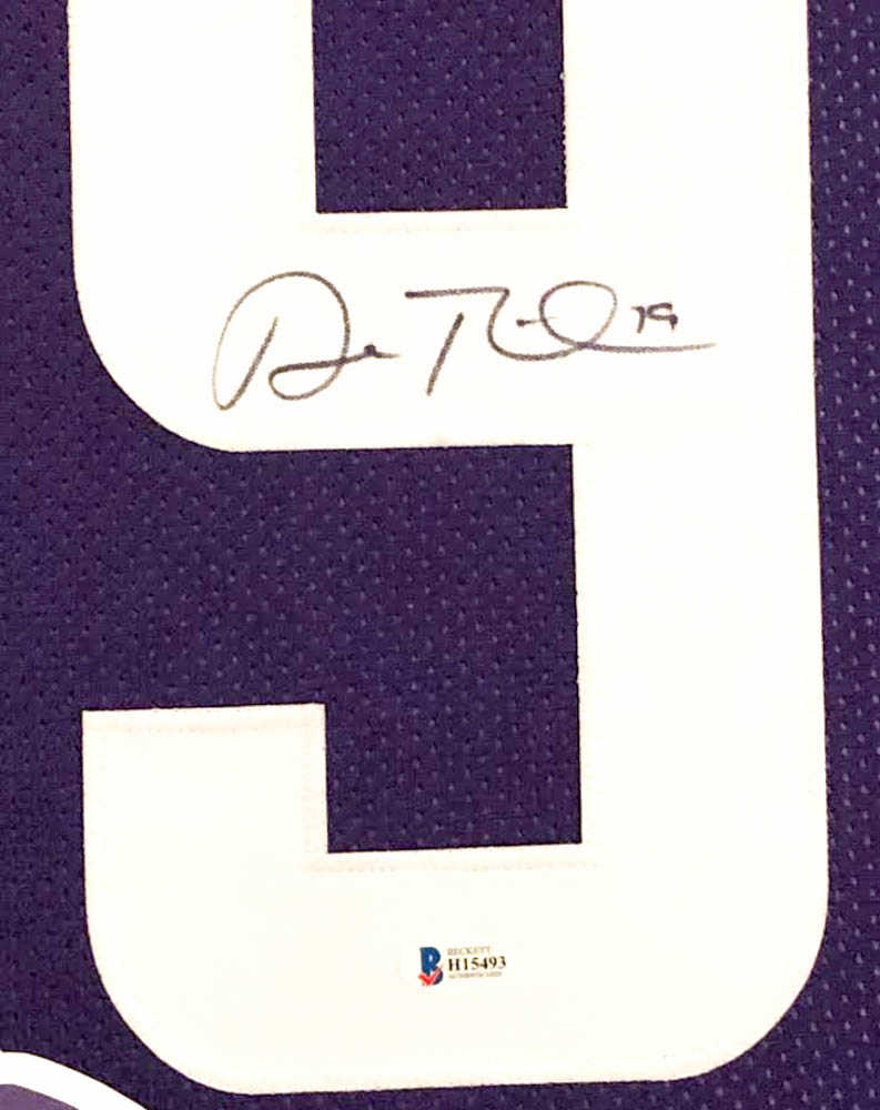 Adam Thielen Signed 35x43 Custom Framed Jersey (Beckett COA) at PristineAuction.com Adam Thielen Signed 35x43 Custom Framed Jersey (Beckett COA) at PristineAuction.com
