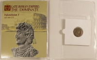 Valentinian I Roman Bronze Coin AD 364-375 at PristineAuction.com