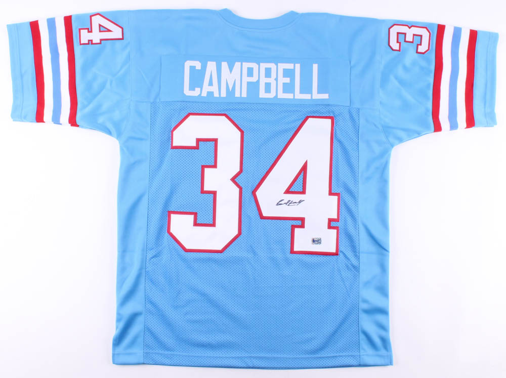 Earl Campbell Signed Jersey (Fiterman Sports Hologram) at PristineAuction.com Earl Campbell Signed Jersey (Fiterman Sports Hologram) at PristineAuction.com