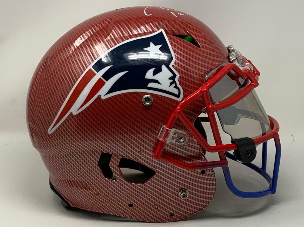 Tom Brady Signed Patriots LE Custom Hydro Dipped Full-Size Authentic On-Field Speed Helmet (Tristar Hologram & Steiner Hologram) at PristineAuction.com Tom Brady Signed Patriots LE Custom Hydro Dipped Full-Size Authentic On-Field Speed Helmet (Tristar Hologram & Steiner Hologram) at PristineAuction.com