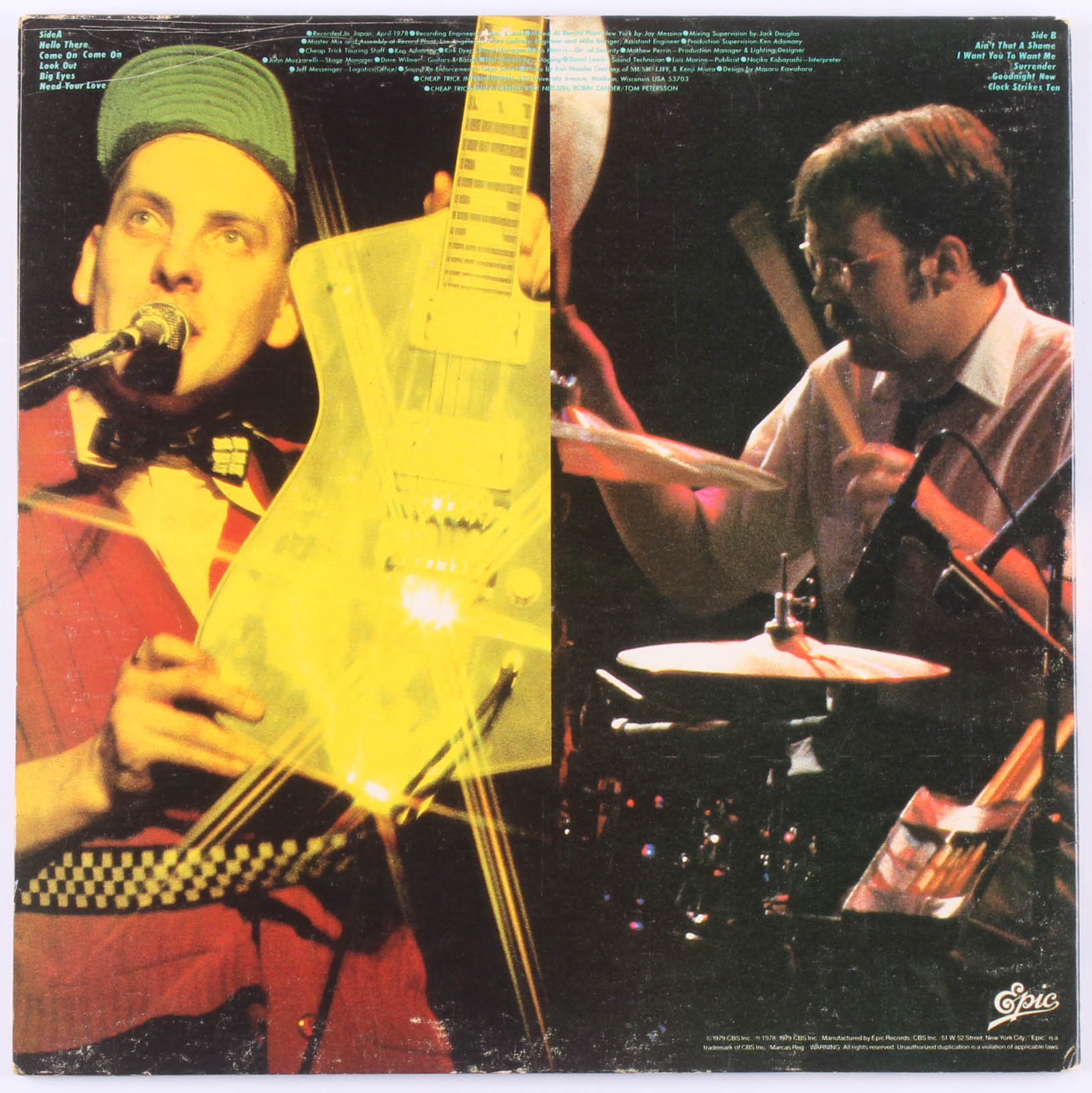 Robin Zander Signed Cheap Trick "Cheap Trick at Budokan" Vinyl Record Album Cover (JSA COA) at PristineAuction.com Robin Zander Signed Cheap Trick "Cheap Trick at Budokan" Vinyl Record Album Cover (JSA COA) at PristineAuction.com