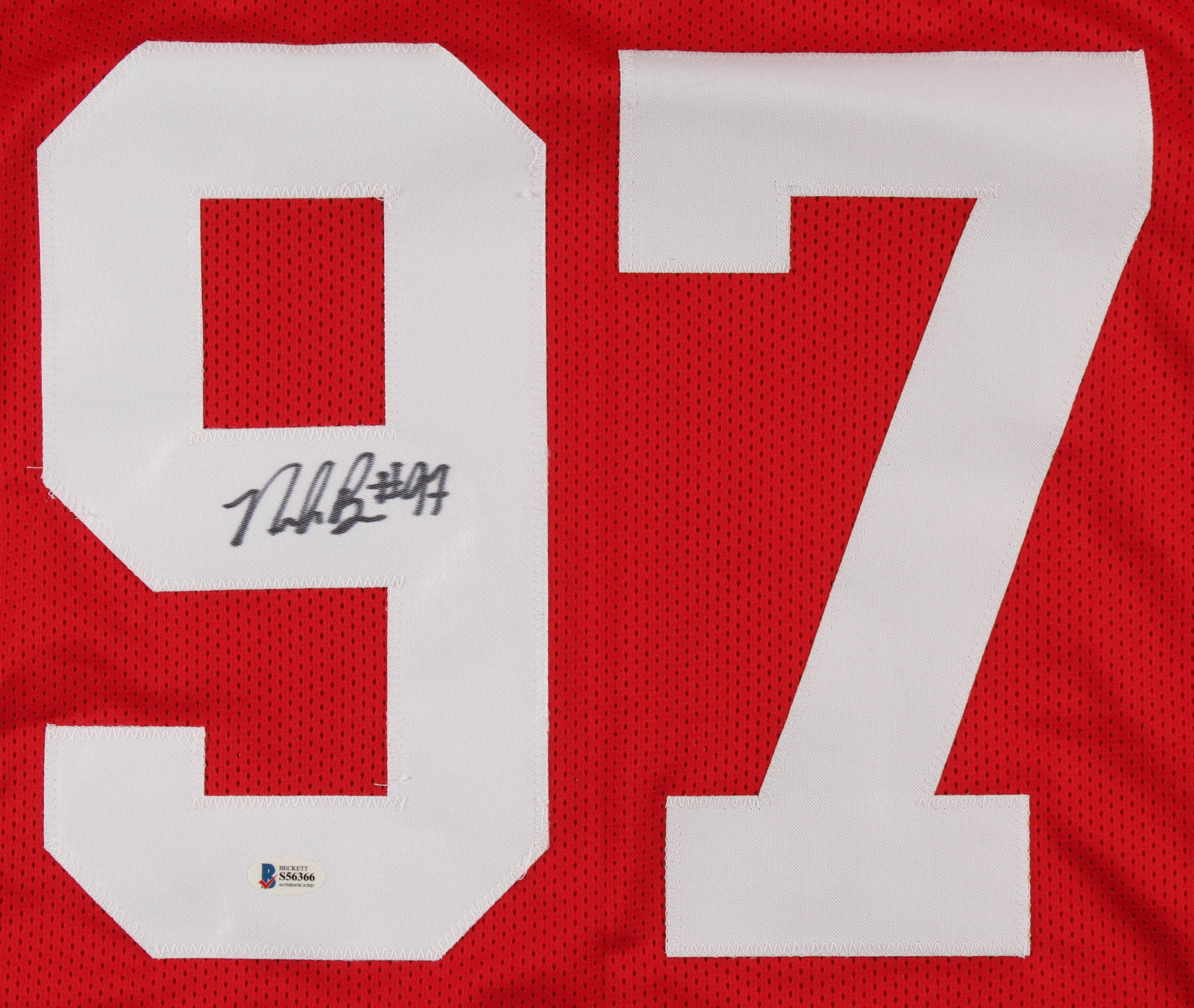 Nick Bosa Signed Jersey (Beckett COA) at PristineAuction.com Nick Bosa Signed Jersey (Beckett COA) at PristineAuction.com