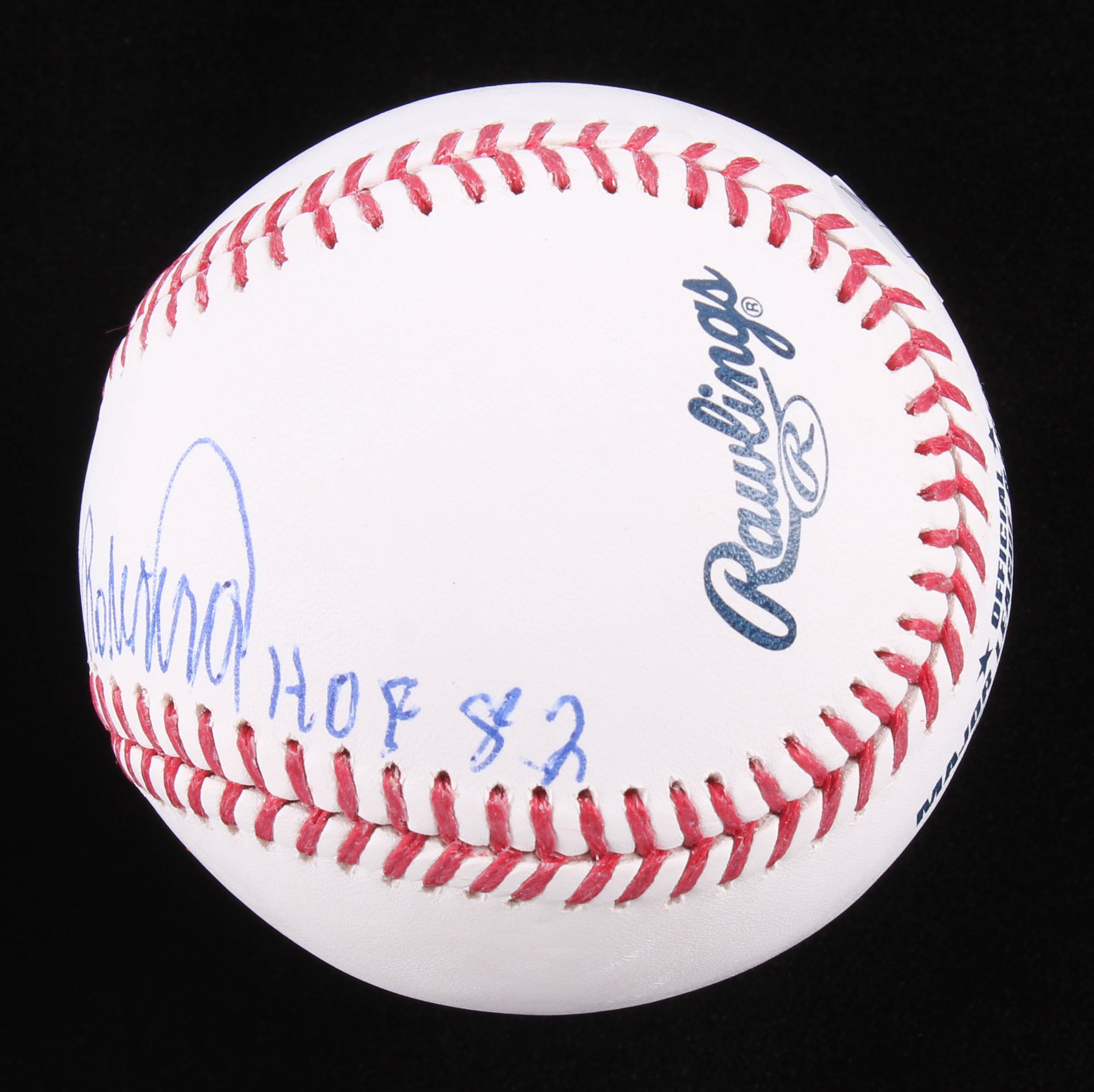 Frank Robinson Signed OML Baseball Inscribed "HOF 82" (JSA COA) at PristineAuction.com Frank Robinson Signed OML Baseball Inscribed "HOF 82" (JSA COA) at PristineAuction.com
