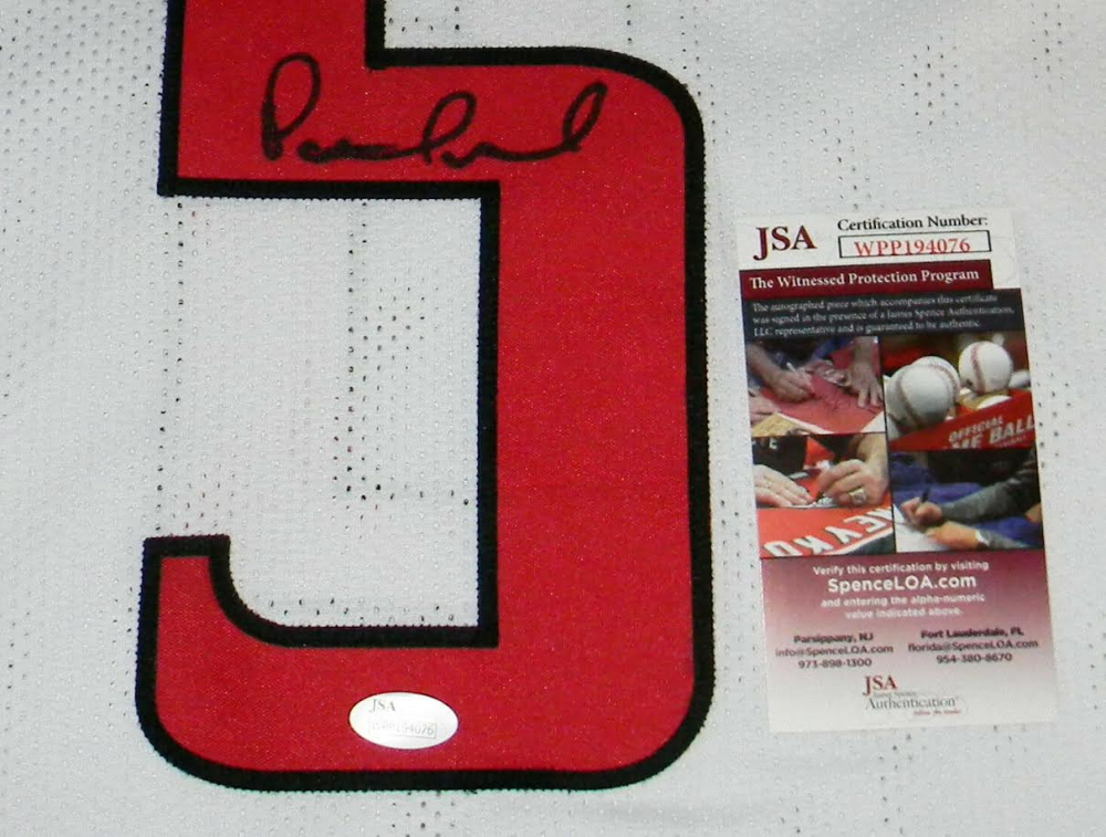 Maillot De Chris Johnson Signé Des New York Jets JSA Authentifié