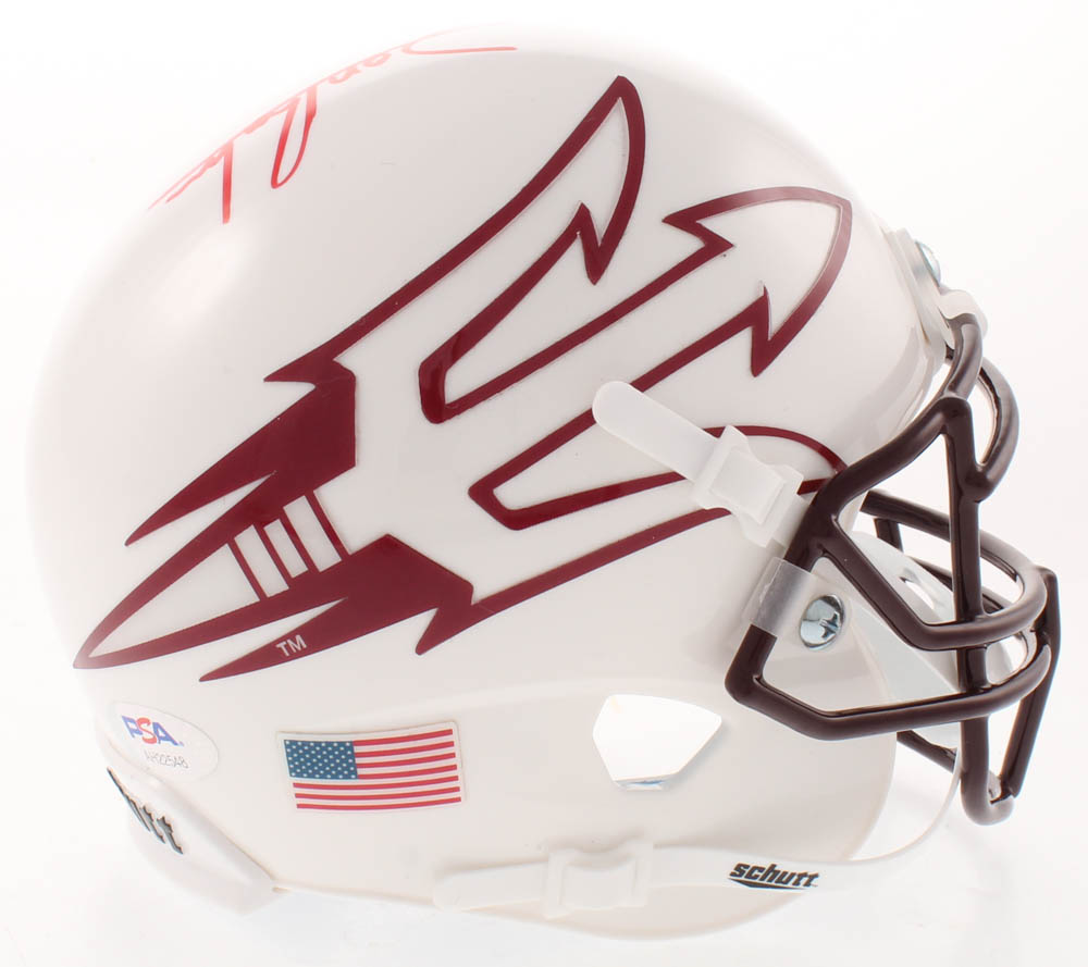 Jon Rahm Signed Arizona State Sun Devils Mini-Helmet (PSA Hologram) at PristineAuction.com Jon Rahm Signed Arizona State Sun Devils Mini-Helmet (PSA Hologram) at PristineAuction.com