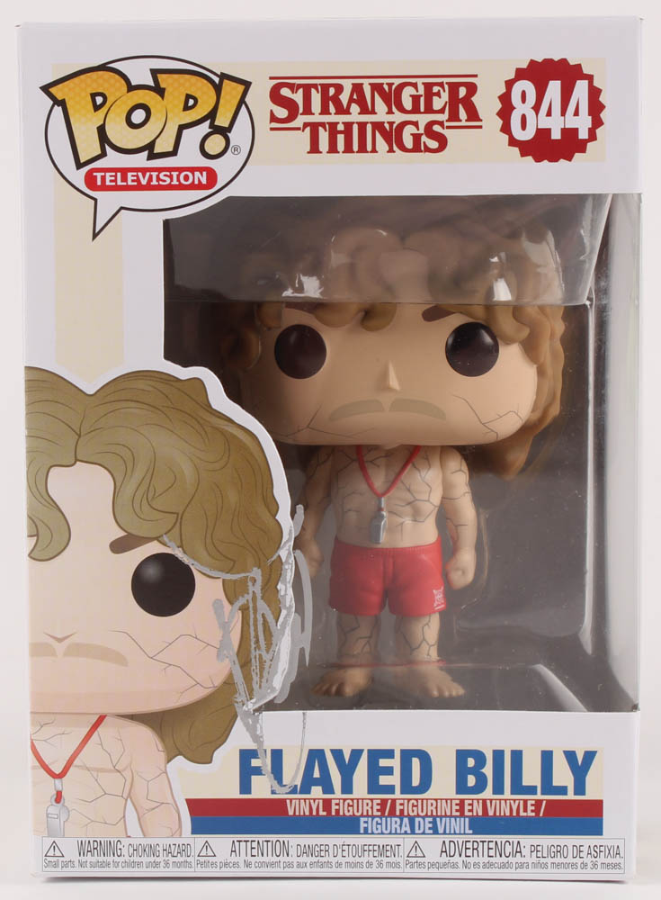 Dacre Montgomery Signed "Stranger Things" #844 Flayed Billy Funko Pop! Vinyl Figure (PSA Hologram) at PristineAuction.com Dacre Montgomery Signed "Stranger Things" #844 Flayed Billy Funko Pop! Vinyl Figure (PSA Hologram) at PristineAuction.com