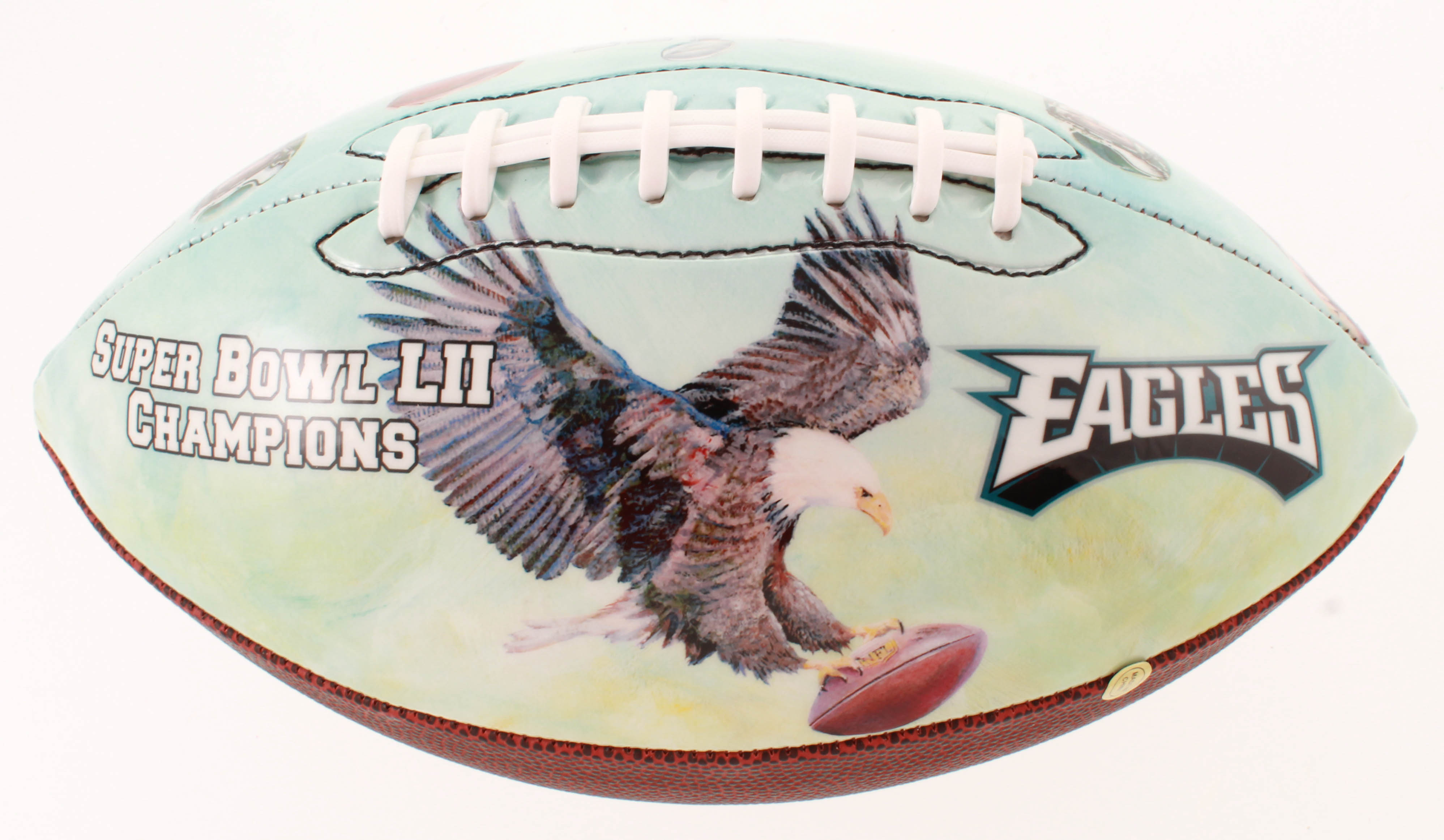Nick Foles Signed Eagles Super Bowl LII Champions Art Football (Fanatics Hologram) at PristineAuction.com Nick Foles Signed Eagles Super Bowl LII Champions Art Football (Fanatics Hologram) at PristineAuction.com
