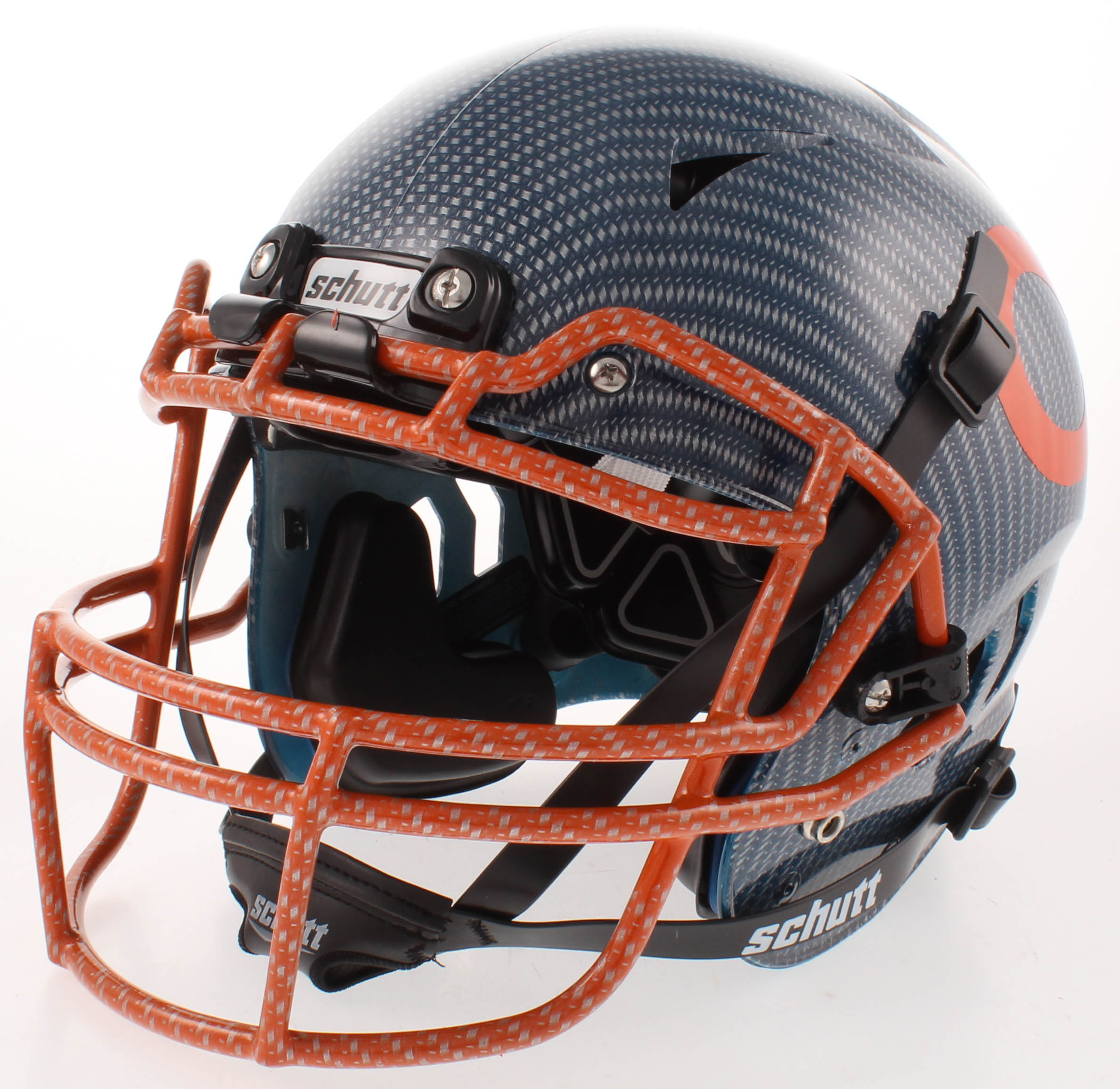 Dan Hampton Signed Bears Full-Size Authentic On-Field Hydro-Dipped Vengeance Helmet with Hall of Fame Logo Inscribed "HOF 2002" (Beckett COA) at PristineAuction.com Dan Hampton Signed Bears Full-Size Authentic On-Field Hydro-Dipped Vengeance Helmet with Hall of Fame Logo Inscribed "HOF 2002" (Beckett COA) at PristineAuction.com