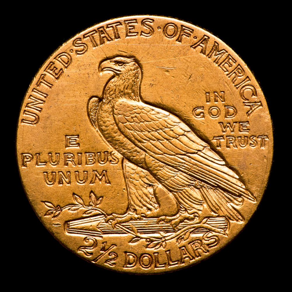 1915 2.50 Indian Head Quarter Eagle Gold Coin Pristine Auction