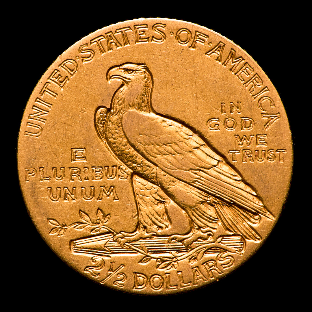 1908 $2.50 Indian Head Quarter Eagle Gold Coin at PristineAuction.com 1908 $2.50 Indian Head Quarter Eagle Gold Coin at PristineAuction.com