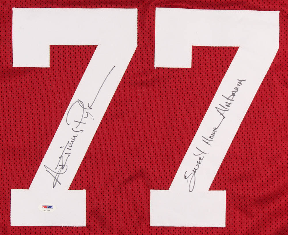 Artimus Pyle Signed Career Highlight Jersey Inscribed "Sweet Home Alabama" (PSA COA) at PristineAuction.com Artimus Pyle Signed Career Highlight Jersey Inscribed "Sweet Home Alabama" (PSA COA) at PristineAuction.com