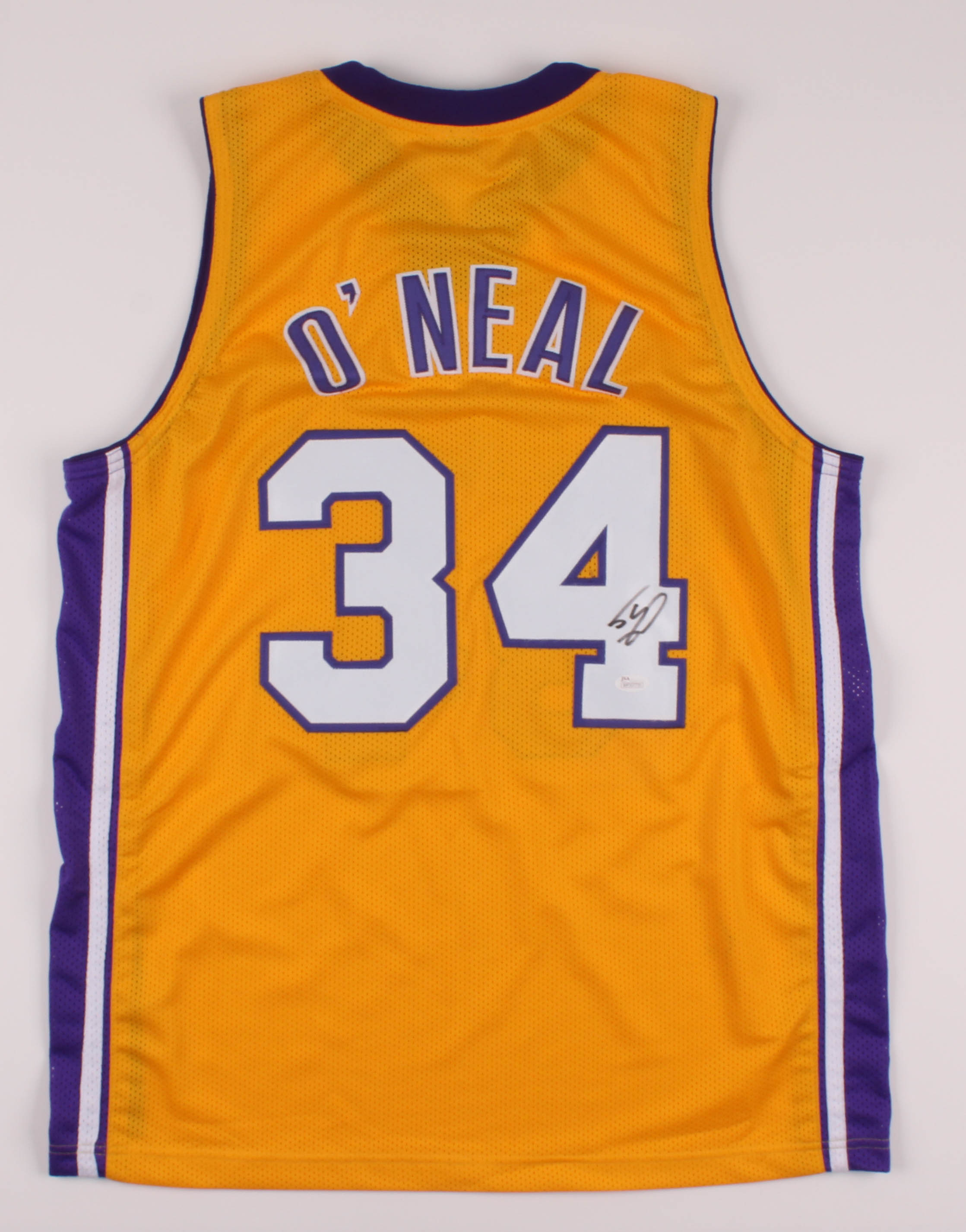 Shaquille O'Neal Signed Jersey (JSA COA) at PristineAuction.com Shaquille O'Neal Signed Jersey (JSA COA) at PristineAuction.com