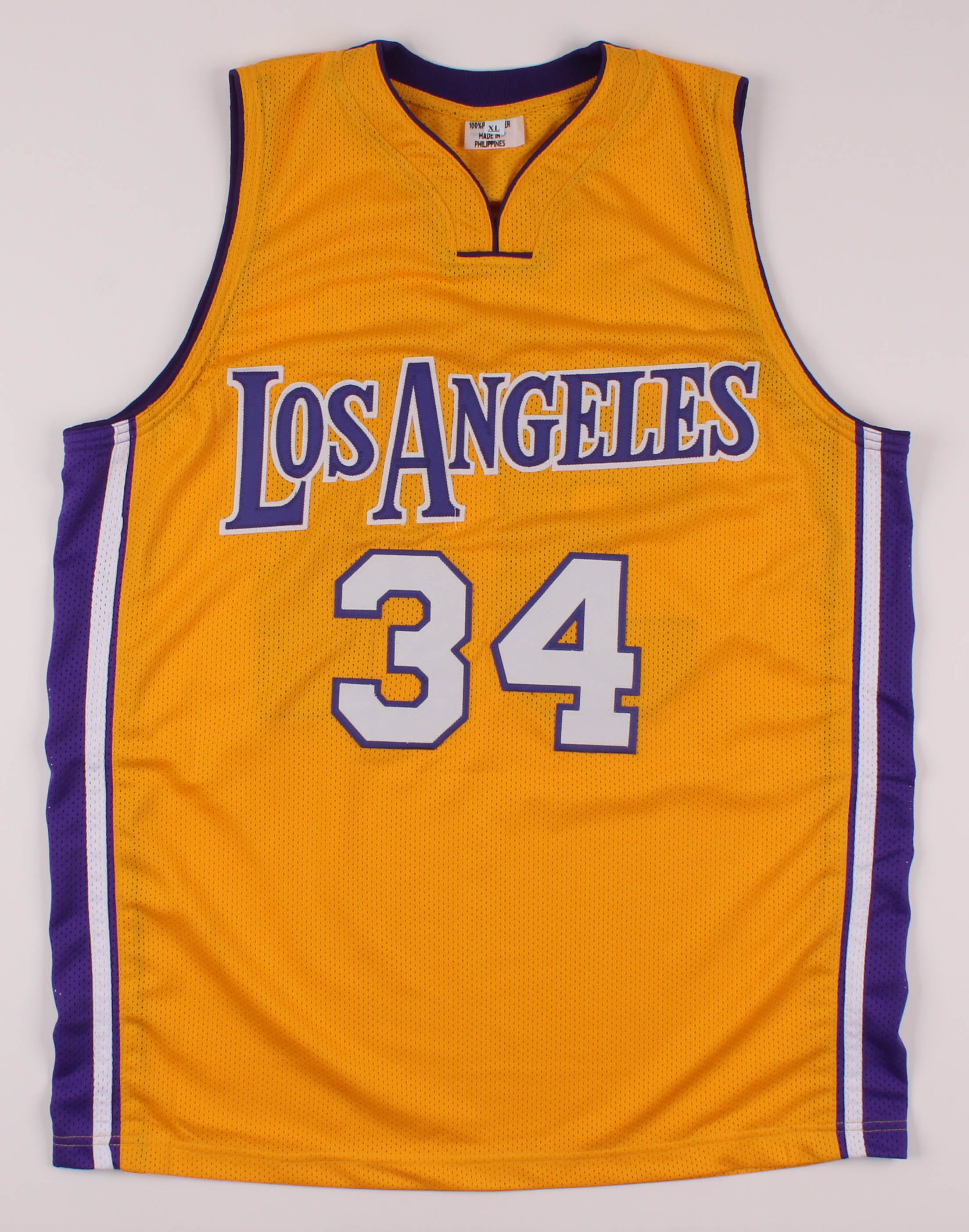 Shaquille O'Neal Signed Jersey (JSA COA) at PristineAuction.com Shaquille O'Neal Signed Jersey (JSA COA) at PristineAuction.com