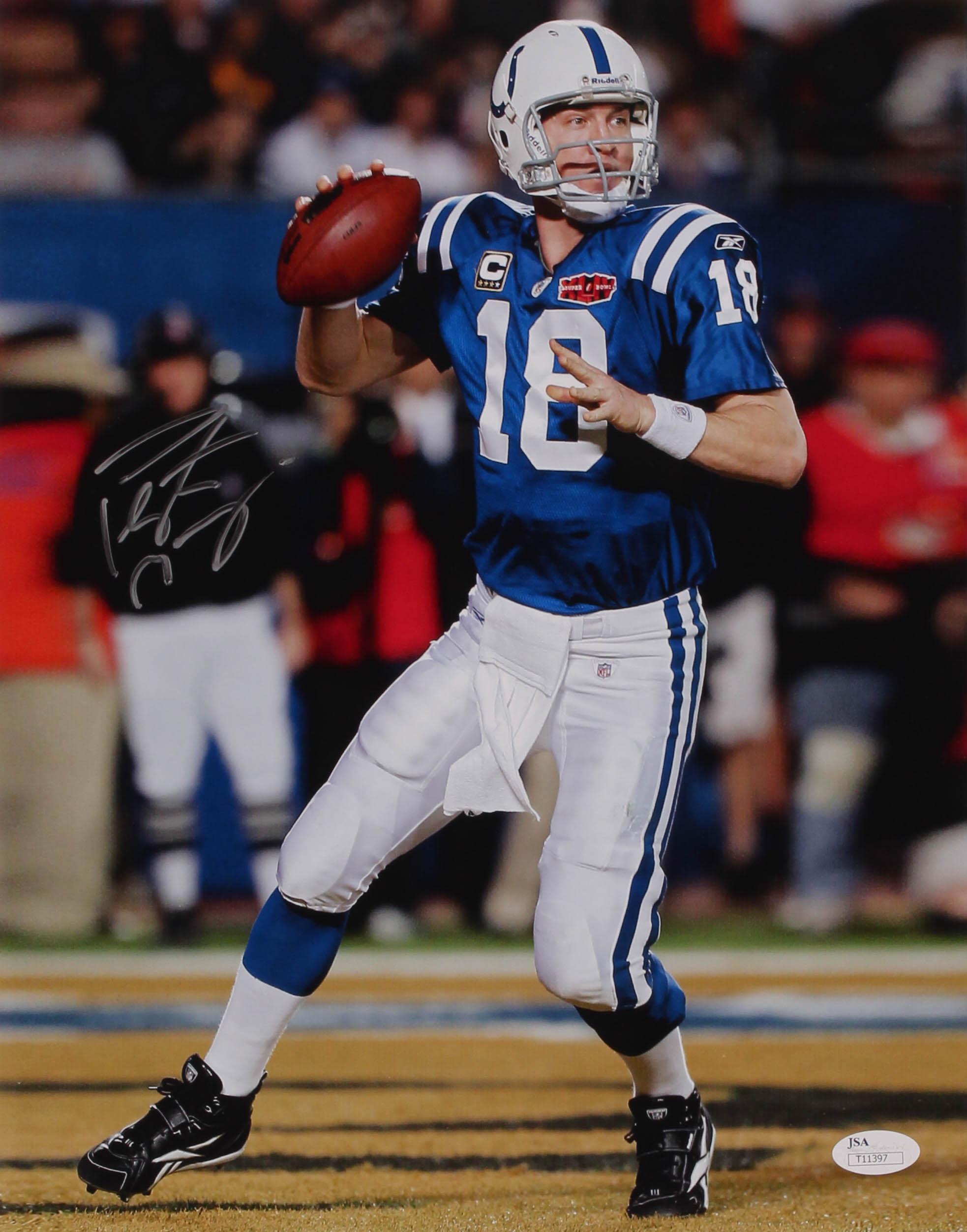 Peyton Manning Signed Colts 11x14 Photo (JSA COA) at PristineAuction.com Peyton Manning Signed Colts 11x14 Photo (JSA COA) at PristineAuction.com