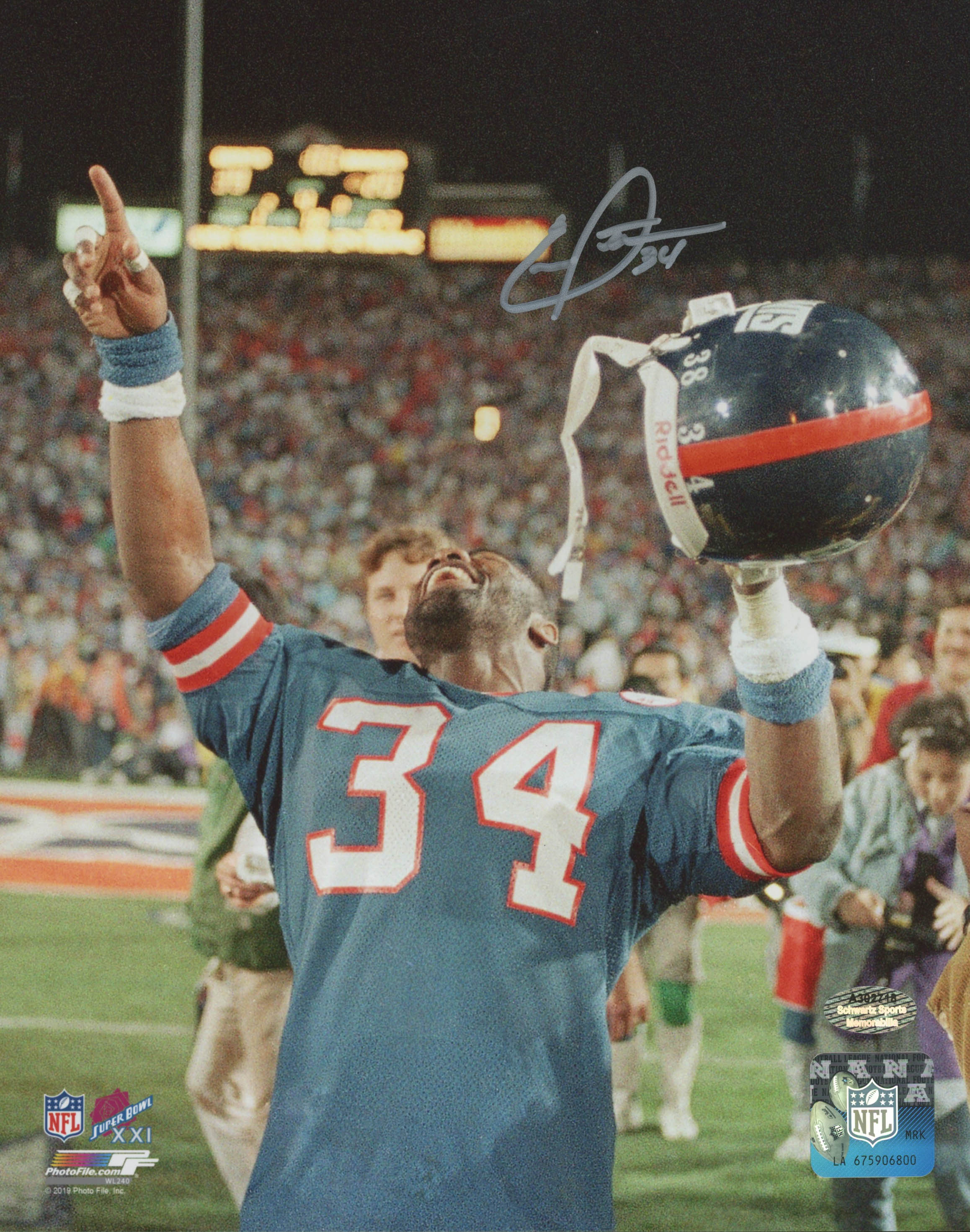 Elvis Patterson Signed Giants 8x10 Photo (Schwartz COA) at PristineAuction.com Elvis Patterson Signed Giants 8x10 Photo (Schwartz COA) at PristineAuction.com