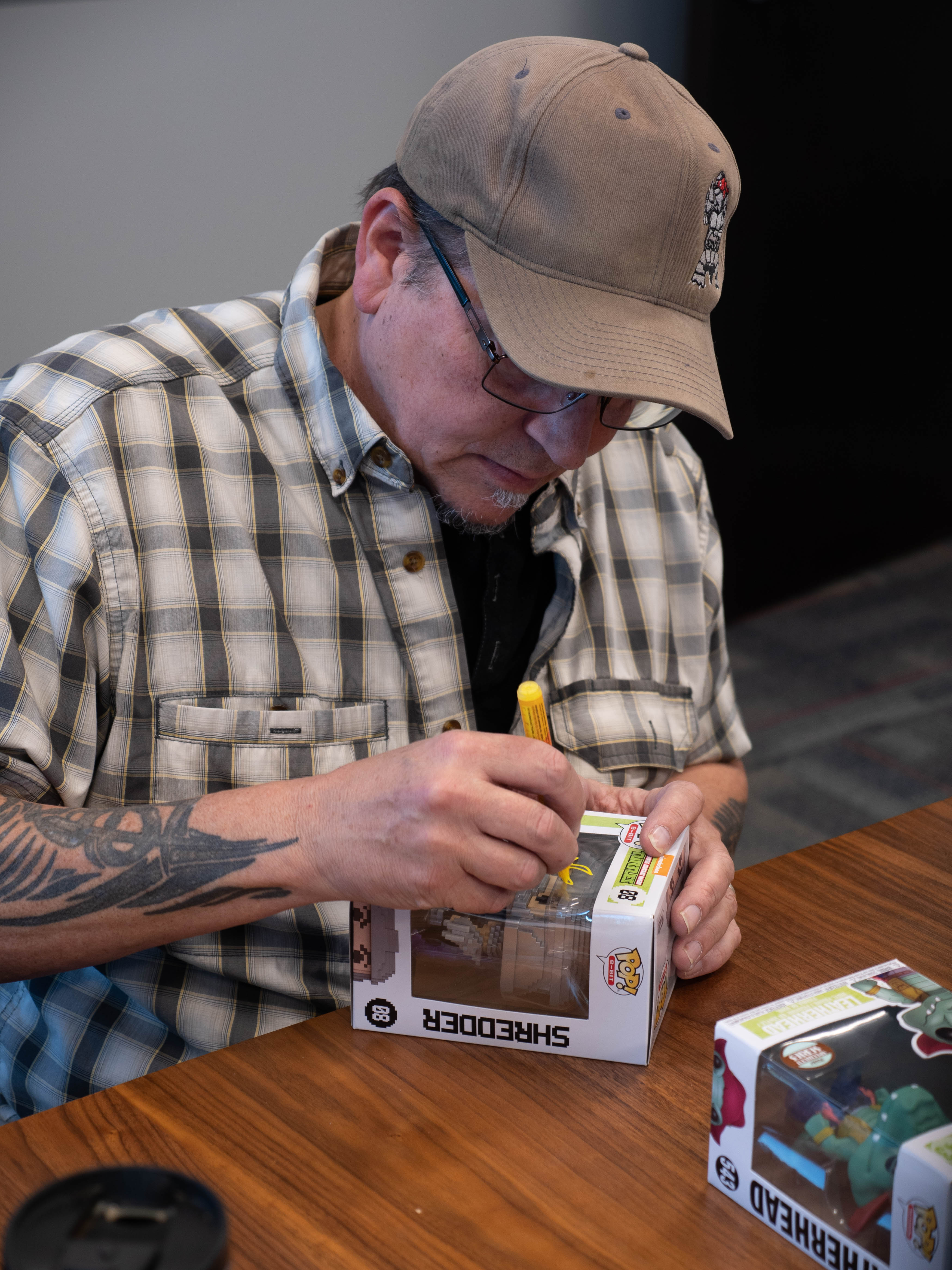 Kevin Eastman Signed "Teenage Mutant Ninja Turtles" - Rocksteady - Life-Size Hand-Painted Sculpture by Tate Steinsiek (PA COA) (1/1) at PristineAuction.com Kevin Eastman Signed "Teenage Mutant Ninja Turtles" - Rocksteady - Life-Size Hand-Painted Sculpture by Tate Steinsiek (PA COA) (1/1) at PristineAuction.com