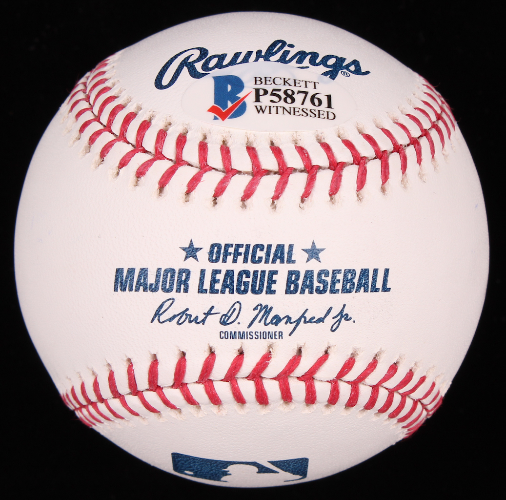 Cal Ripken Jr. Signed OML Baseball (Beckett COA) at PristineAuction.com Cal Ripken Jr. Signed OML Baseball (Beckett COA) at PristineAuction.com